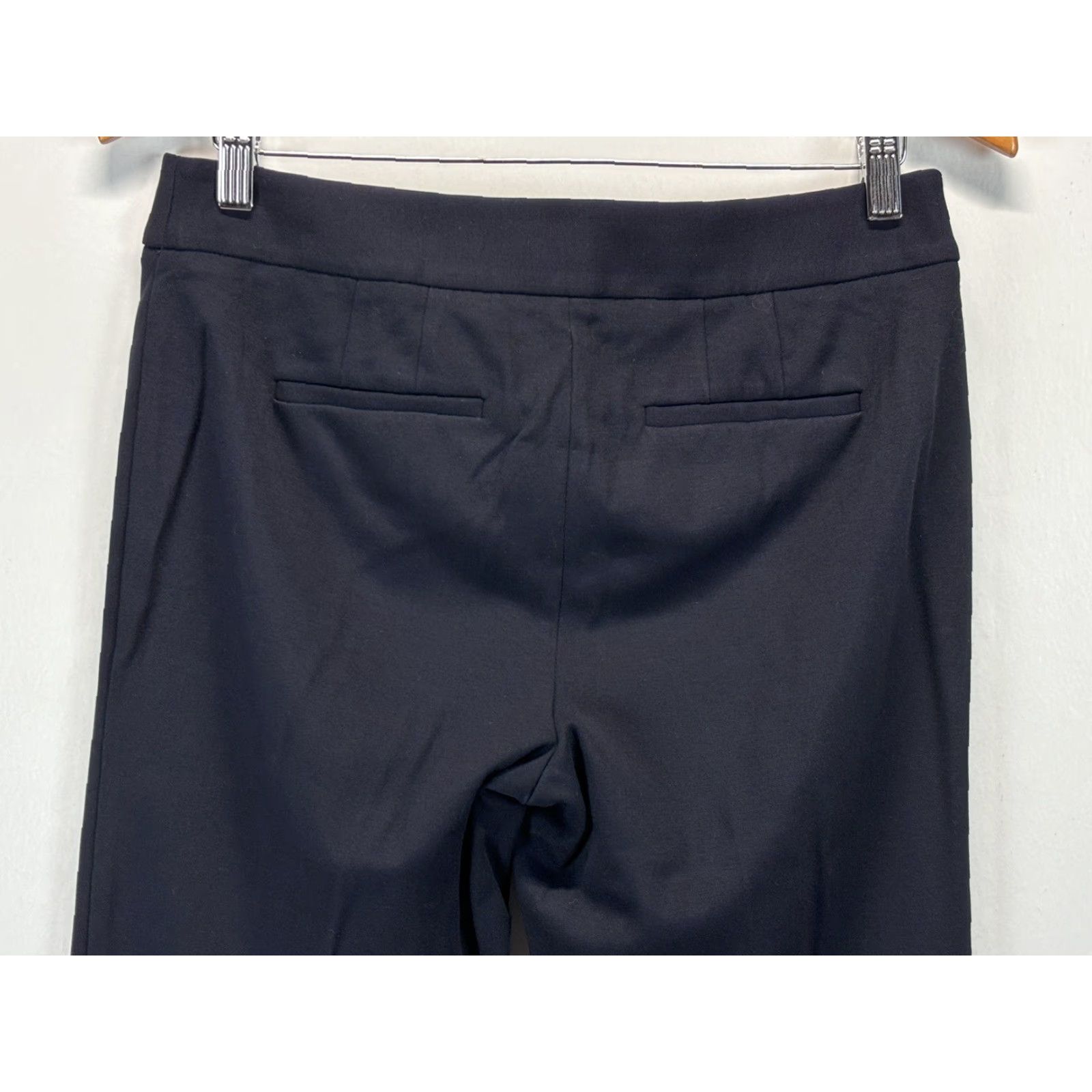Talbots Talbots Knit Dress Pants Women, Size 4, Navy Blue, Career Business, Rayon Blend Size 27" / US 4 / IT 40 - 4 Thumbnail