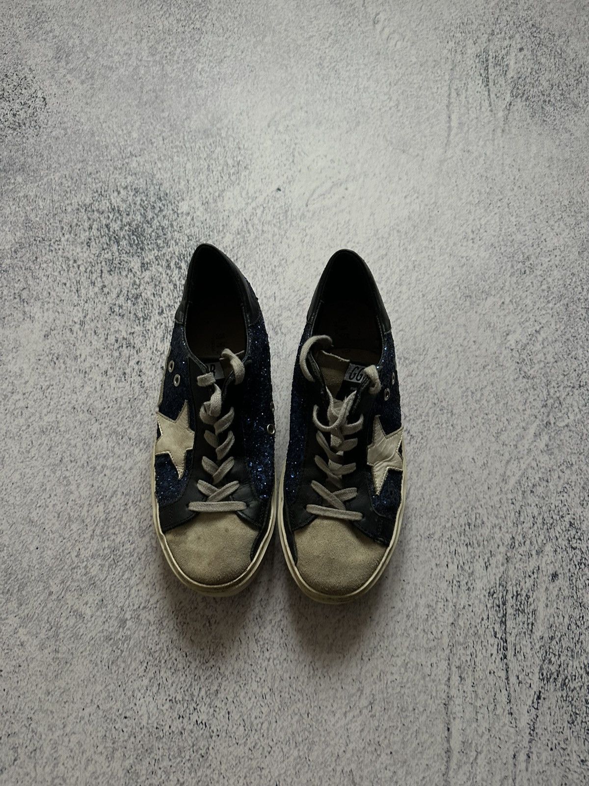 Golden Goose Golden Goose Glitter Colorblock Pattern Sneakers Size US 8 / IT 38 - 5 Thumbnail