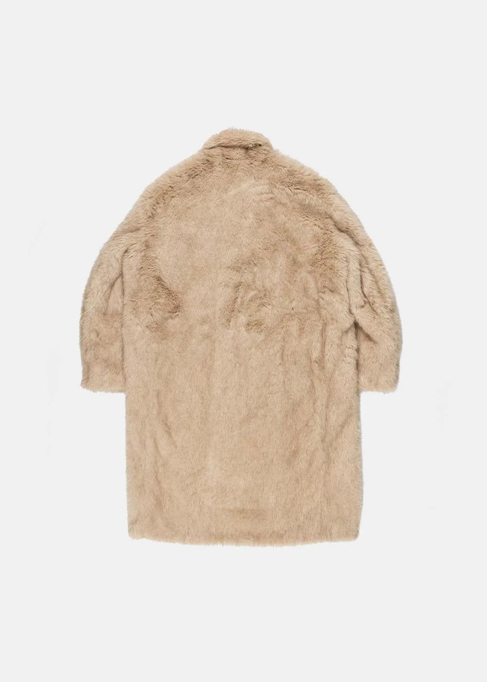 Balenciaga o1s1rm0825 Oversized Coat in Brown Size XS / US 0-2 / IT 36-38 - 2 Thumbnail