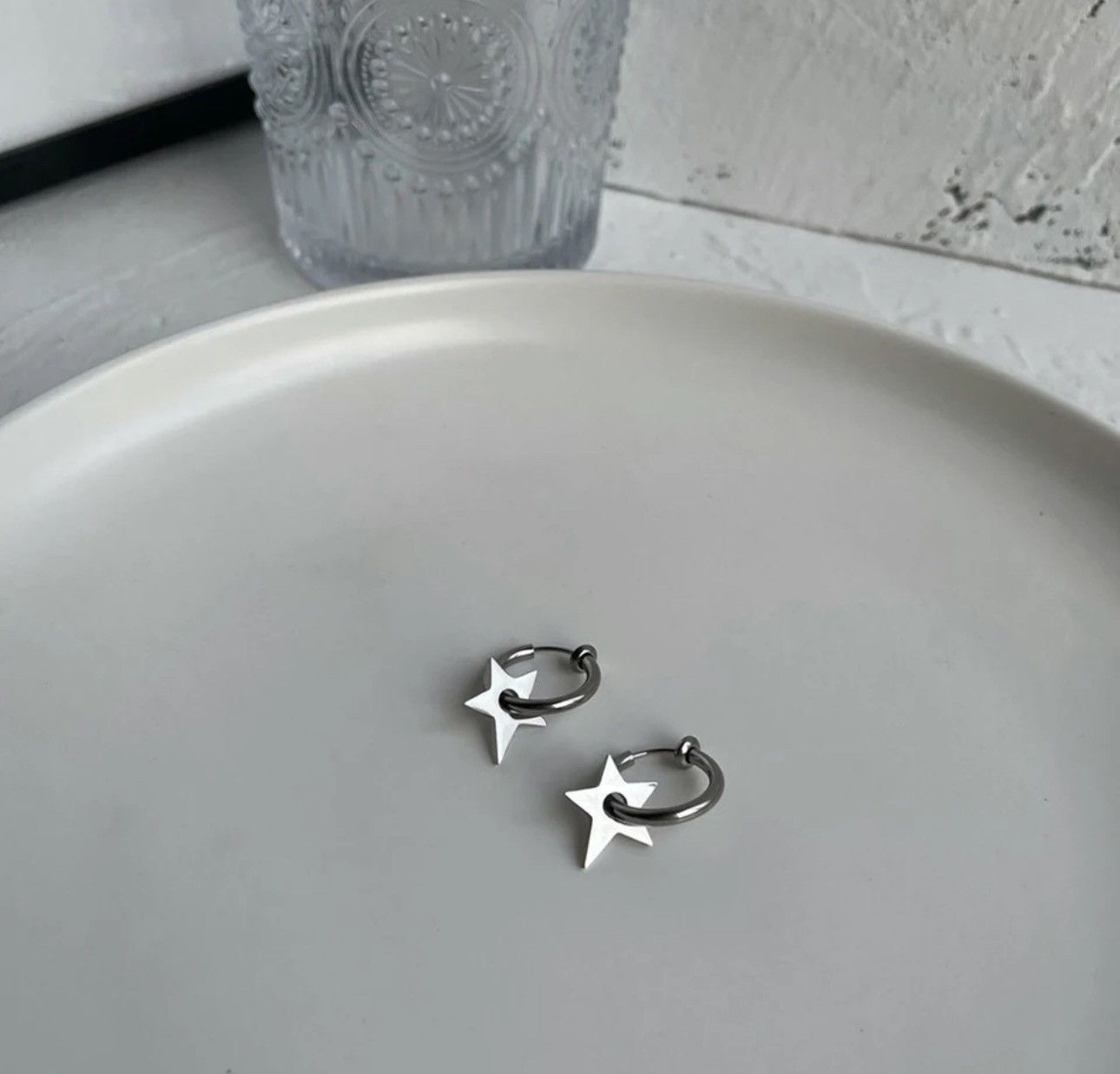 Jewelry Retro star stud earrings Size ONE SIZE - 3 Thumbnail