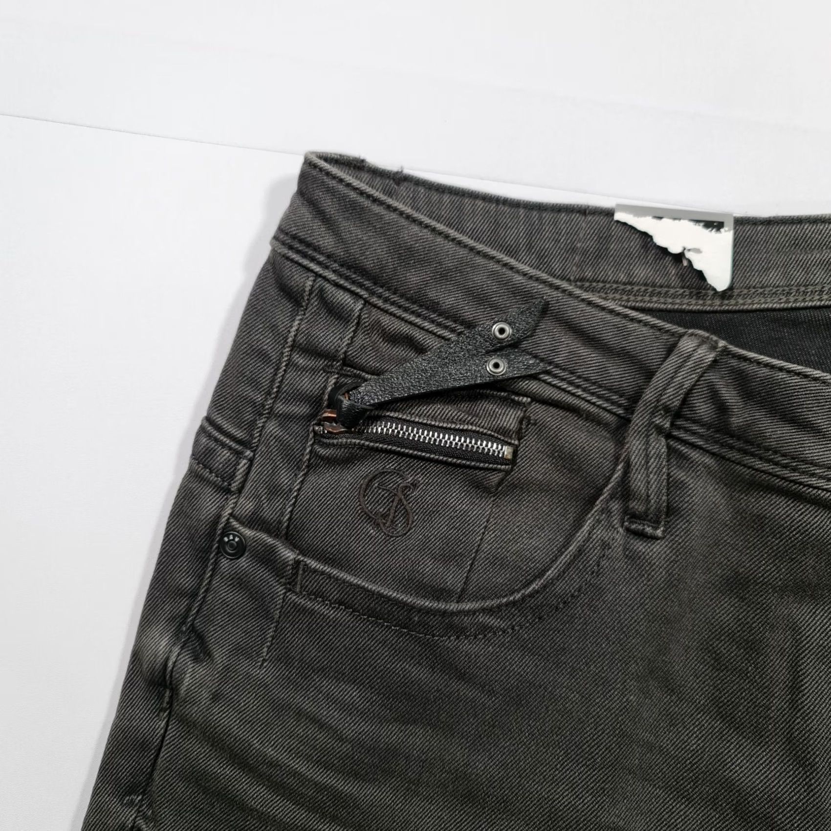 G-Star G-Star Slim Jeans Womens Grey W32 L32 Stretch Denim 5-Pocket Logo New with Tags Size 24" / US 00 / IT 34 - 3 Thumbnail