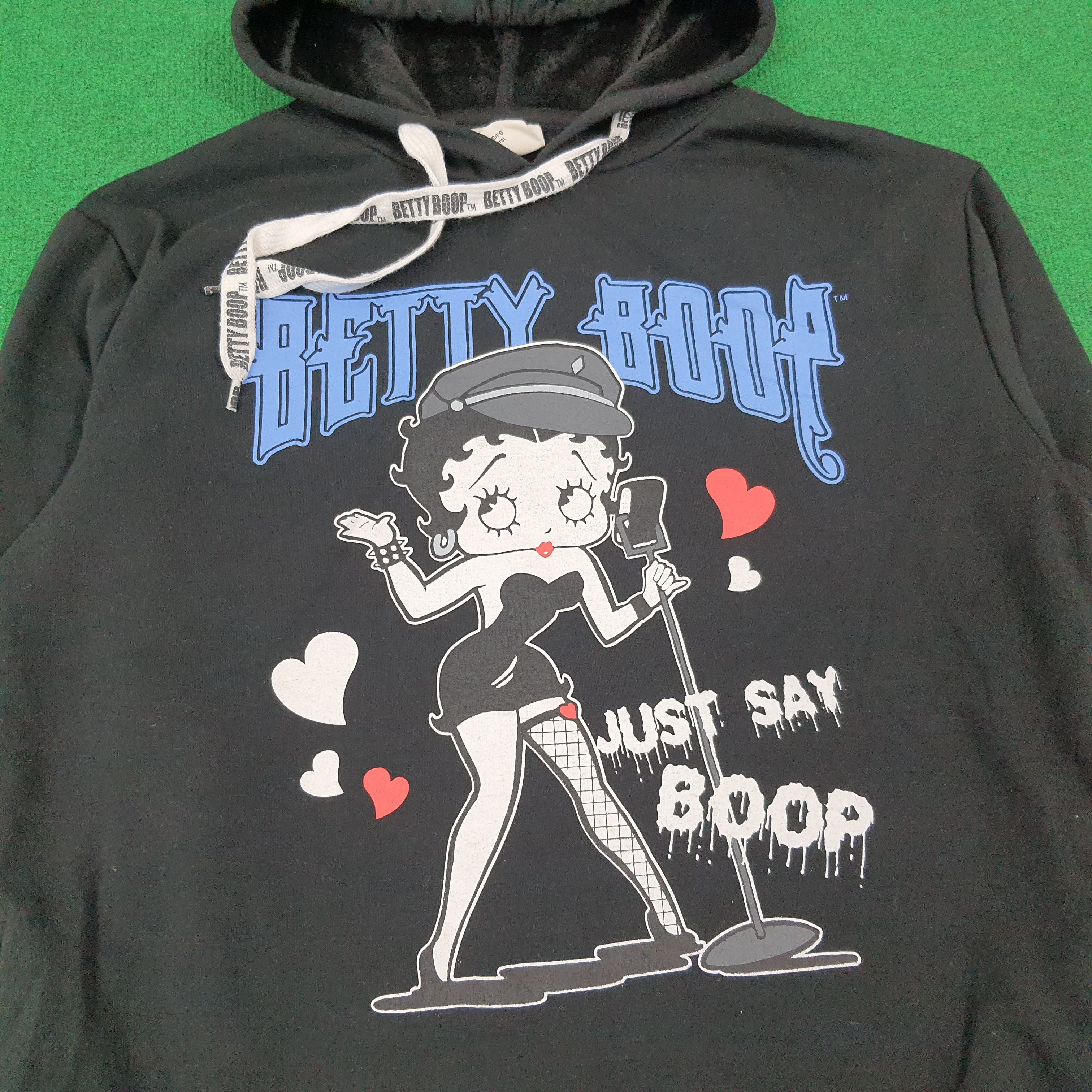 Vintage Vintage Denifits x Betty Boop Hoodie C269N13 Size US M / EU 48-50 / 2 - 2 Thumbnail