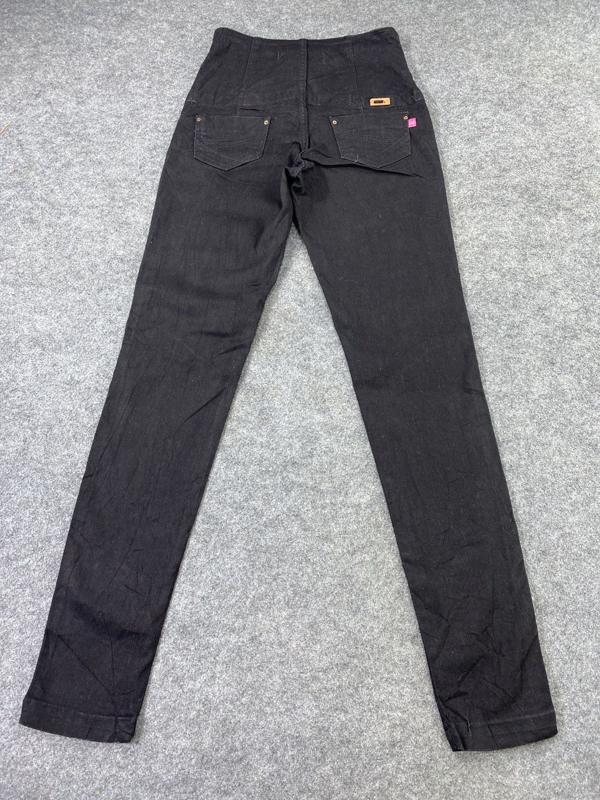 Jean Gata Black Denim - J1017 Size 26" / US 2 / IT 38 - 5 Thumbnail