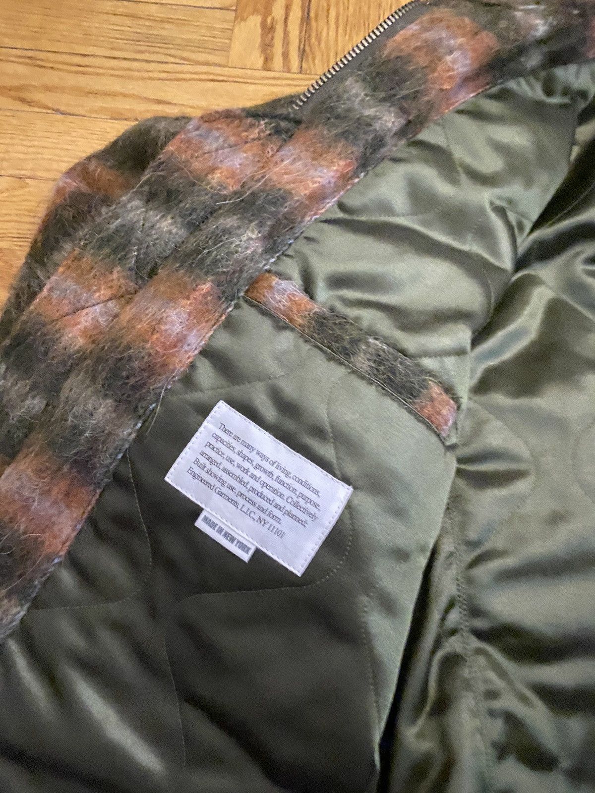 Engineered Garments × Nepenthes [SAMPLE] Wool Padded Jacket Size US M / EU 48-50 / 2 - 10 Thumbnail