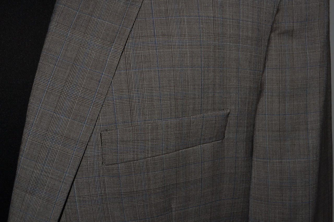 Polo Ralph Lauren Lauren Ralph Lauren Blazer Gray Two buttons Size 46 L Size 46L - 3 Thumbnail