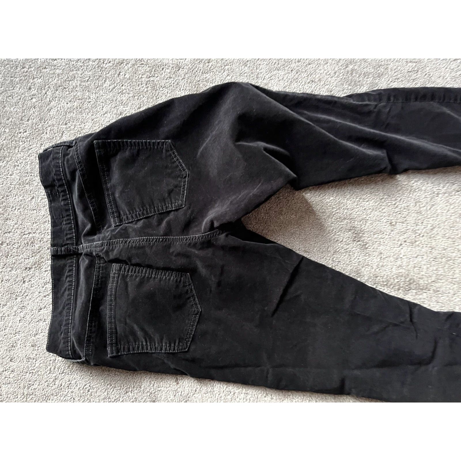 Gap VINTAGE Gap Velvet Legging Jeans Women’s Size 8 / 29" Waist Black Ankle Pants Womens Size 30" / US 8 / IT 44 - 5 Thumbnail