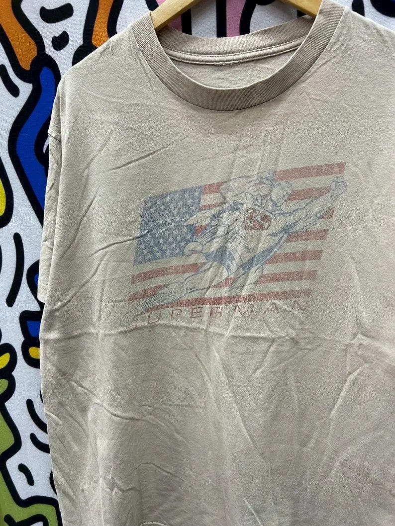 Vintage Vintage 2000s Superman Movie tshirt size L Size US L / EU 52-54 / 3 - 1 Thumbnail