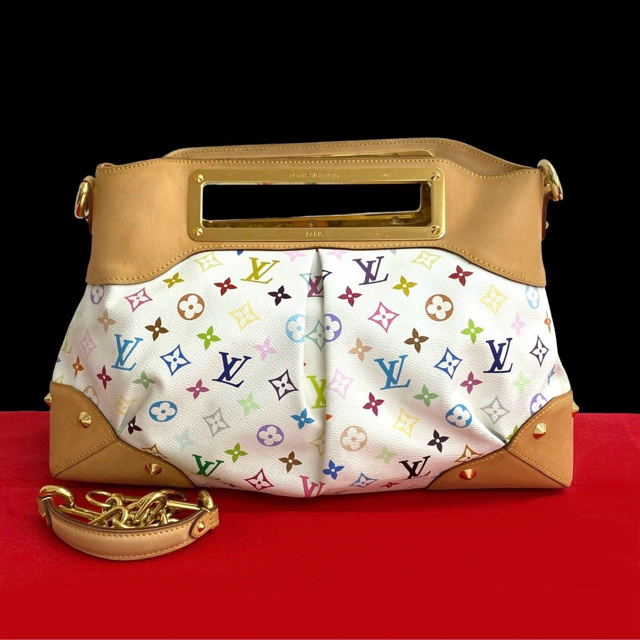 Louis Vuitton Louis Vuitton Louis Vuitton Judy Monogram 2way Bag Canvas Shoulder Bag DUTY FREE for USA Size ONE SIZE - 1 Thumbnail