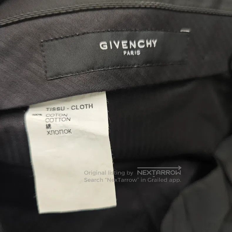 Givenchy Givenchy Size50 Men's Loose Black Capris Size 50 Size US 31 - 5 Thumbnail