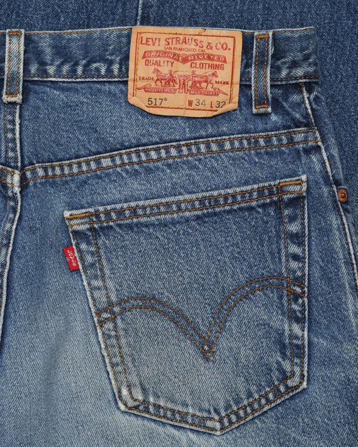 Levi's Levis 517 bootcut jeans Size US 34 / EU 50 - 4 Thumbnail