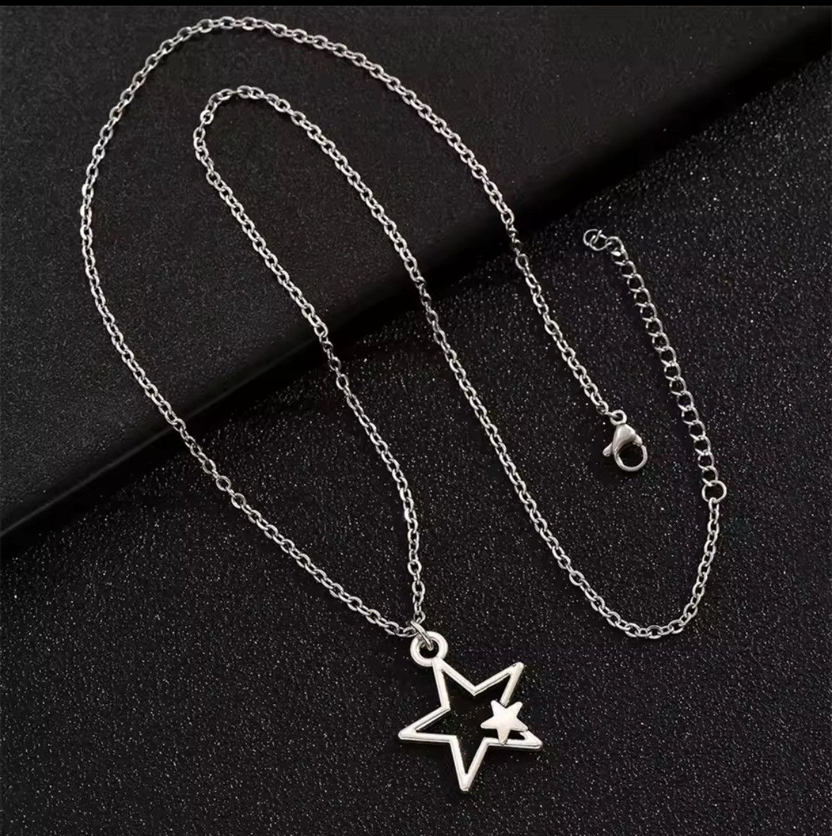 Other Newest Fashion Tibetan Hollow Double Star Pendant Necklace Size ONE SIZE - 2 Thumbnail