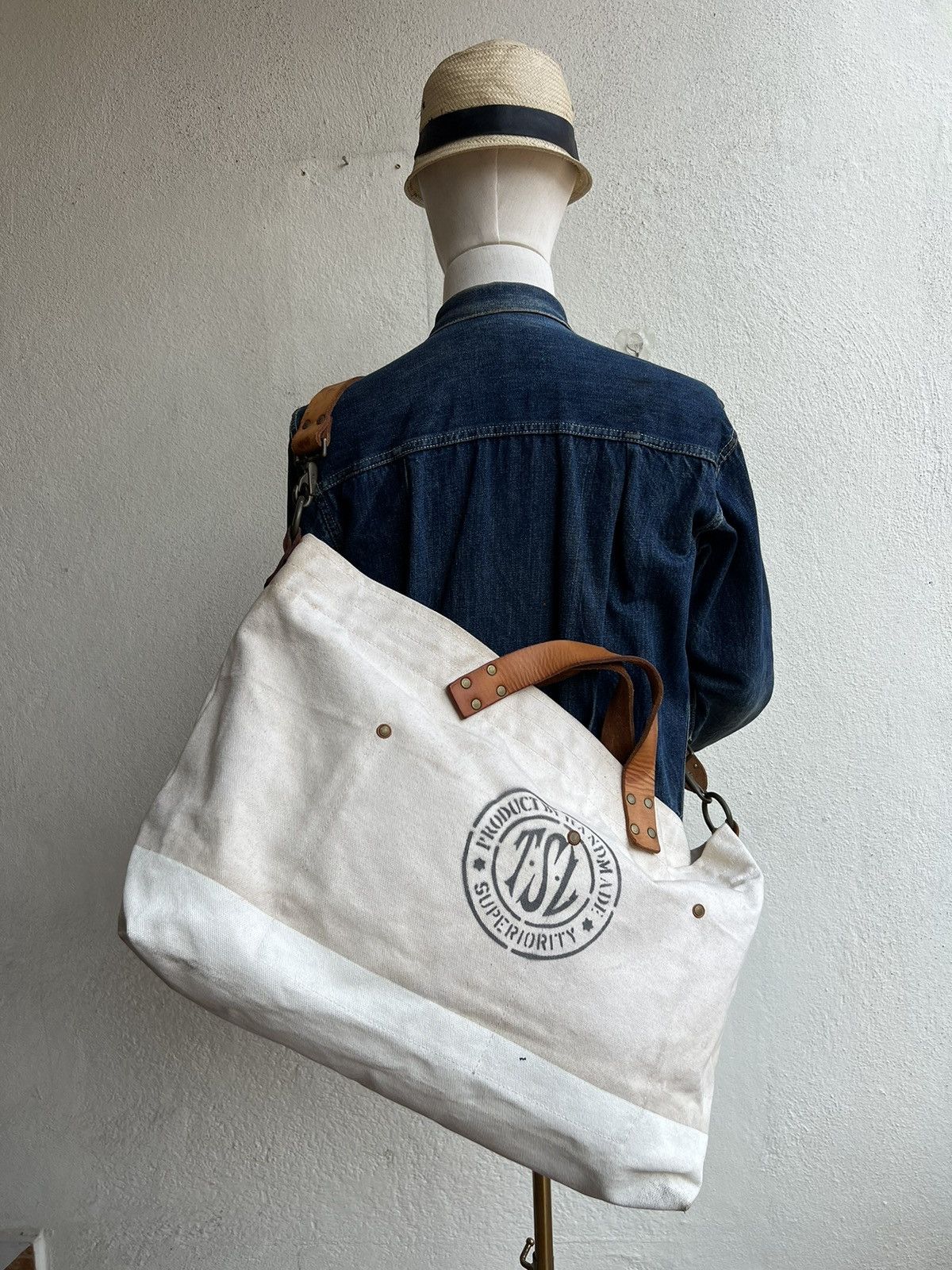 The Superior Labor The Superior Labor Japan HandMade Huge 2Way Bag Size ONE SIZE - 5 Thumbnail