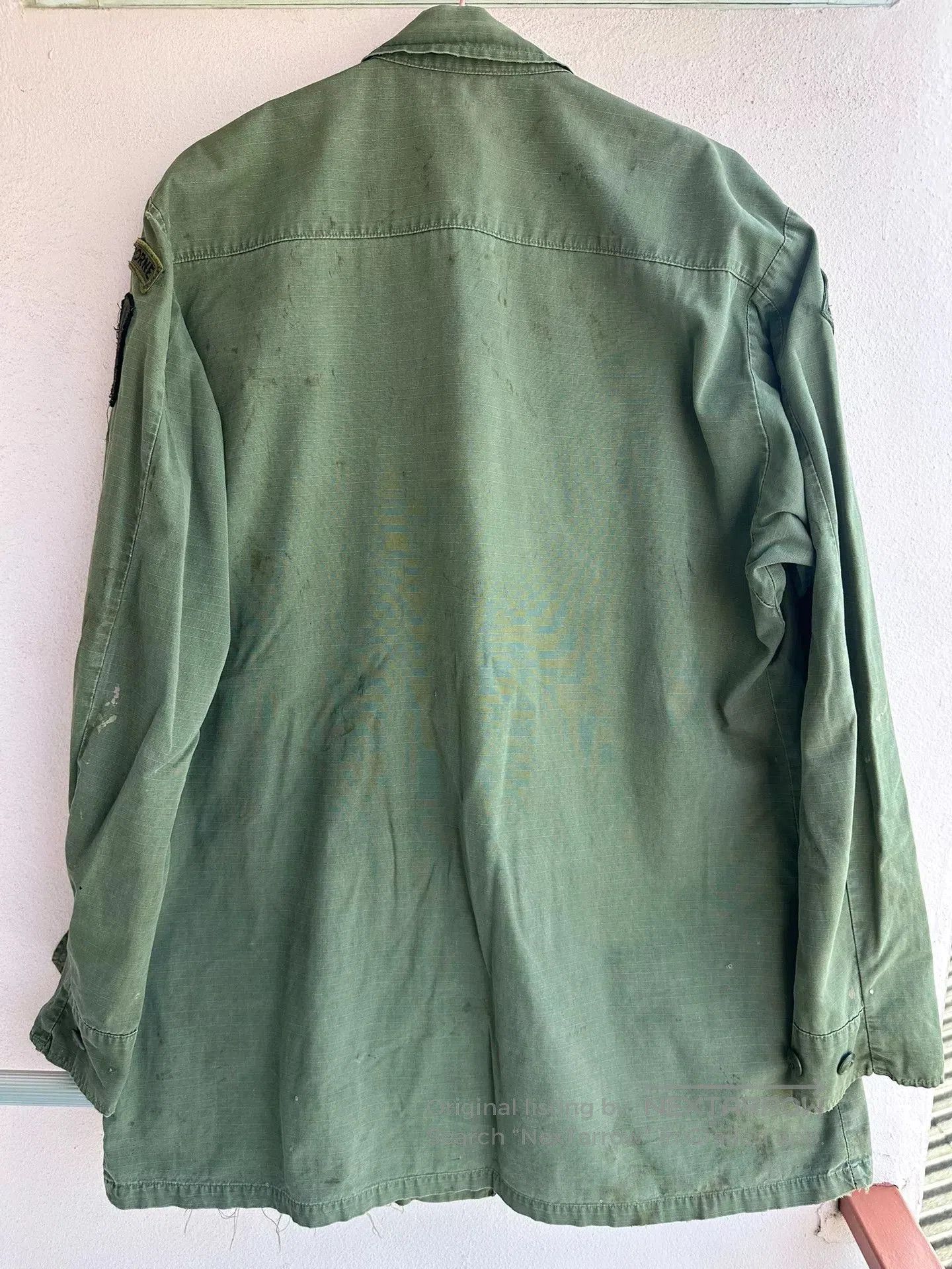 Vintage 1960s Vintage Vietnam War TCU Combat Shirt. Size US XXL / EU 58 / 5 - 2 Thumbnail