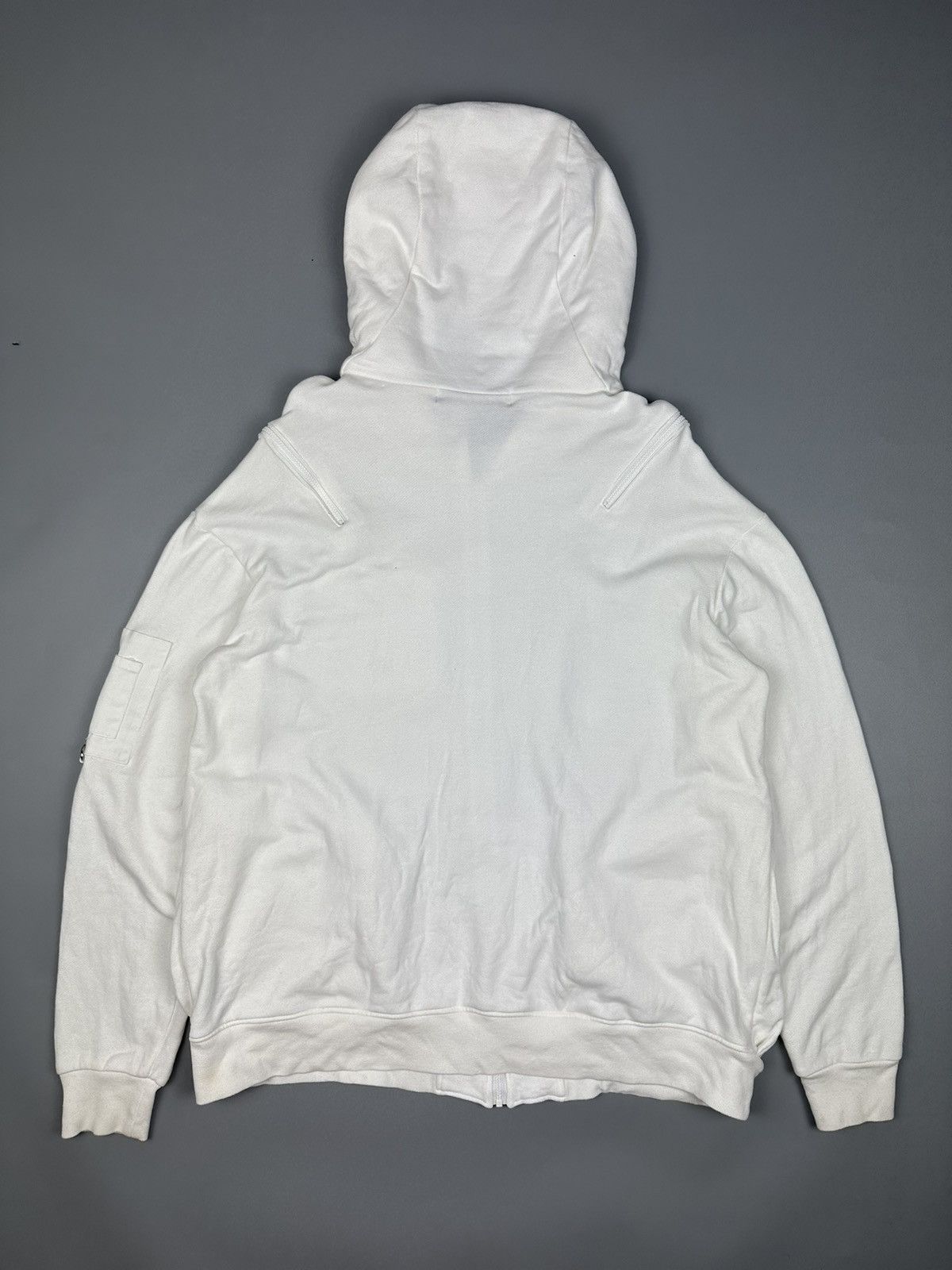 14th Addiction × If Six Was Nine Seditionaries Nick Needles Multiple Zips Off White Hoodies Size US XXL / EU 58 / 5 - 2 Thumbnail