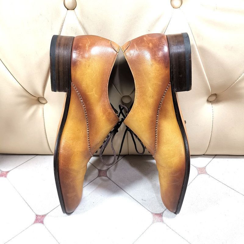 Gucci Gucci Logo Lace-Up Casual Shoes - Size US 8.5 / EU 41-42 - 4 Thumbnail