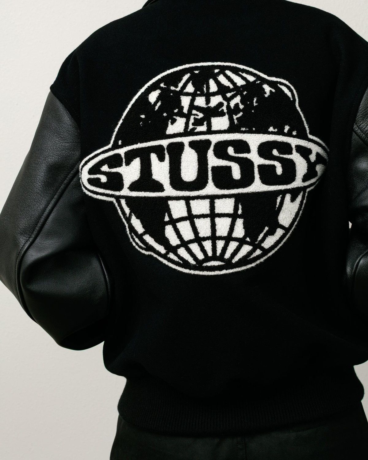 Stussy Globe Varsity Jacket