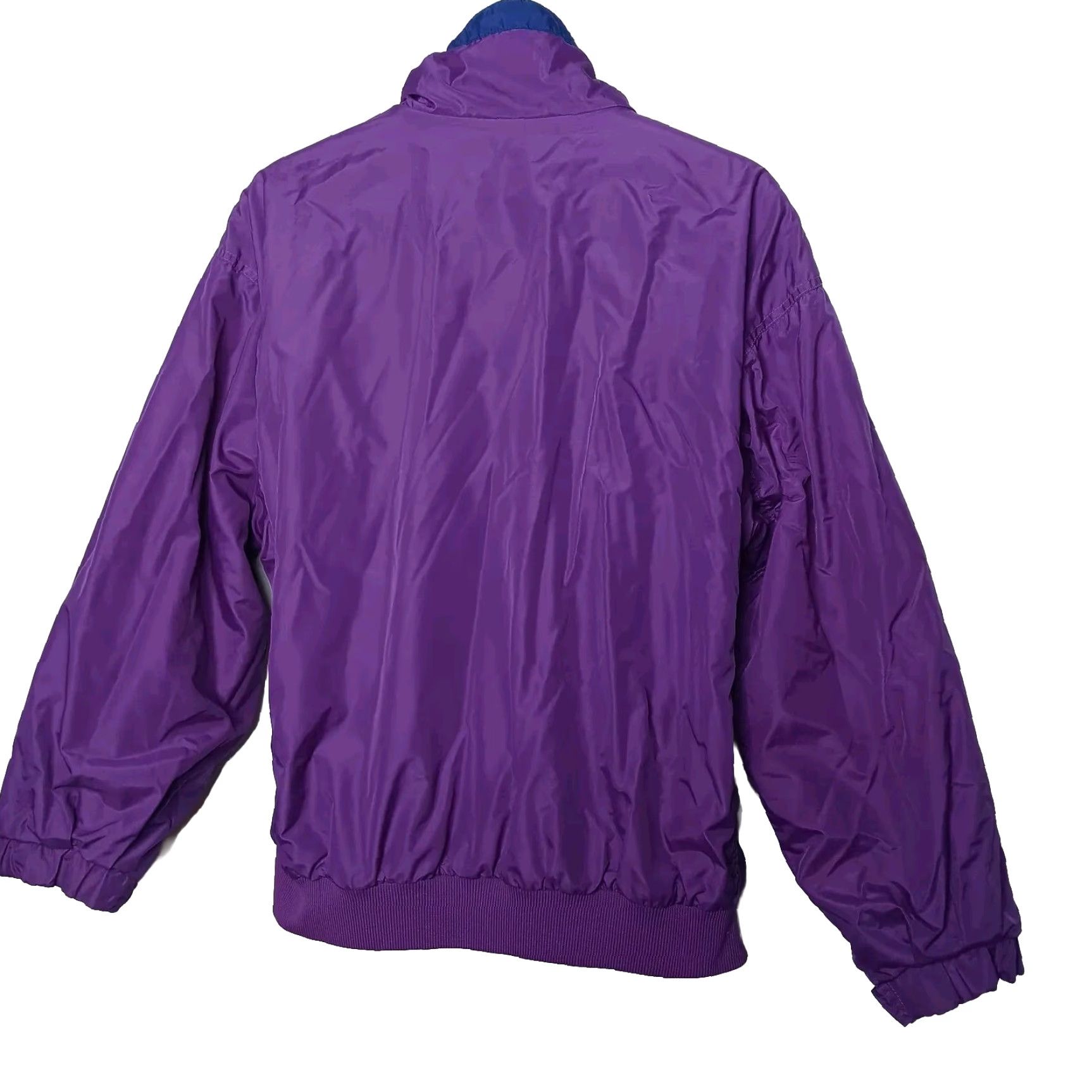 Altea VINTAGE Columbia Jacket Women L Bomber Purple Teal Fleece Lined Japan Size L / US 10 / IT 46 - 2 Thumbnail