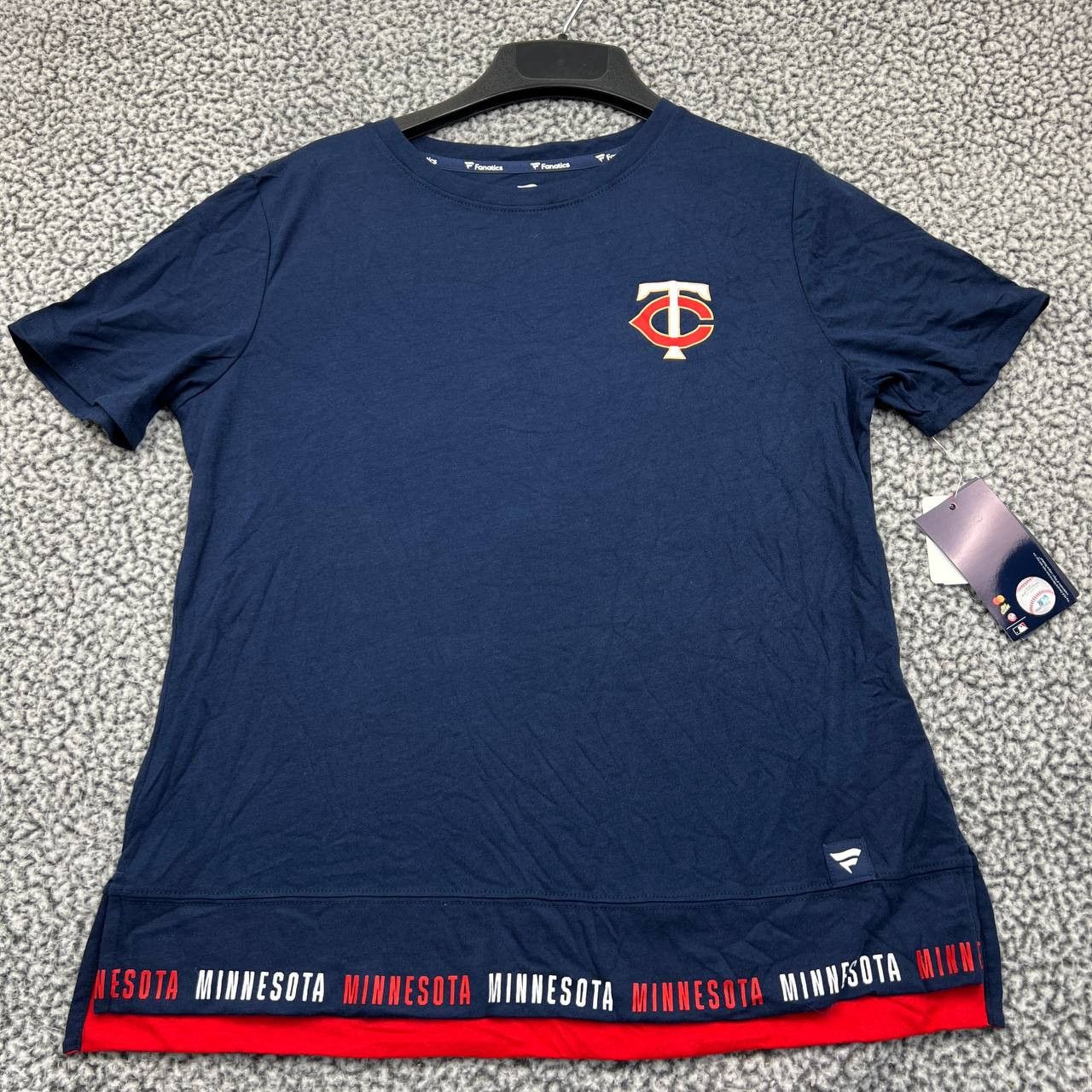 Other Minnesota Twins Shirt Women Blue Fanatics Crew Neck New M Size M / US 6-8 / IT 42-44 - 1 Thumbnail