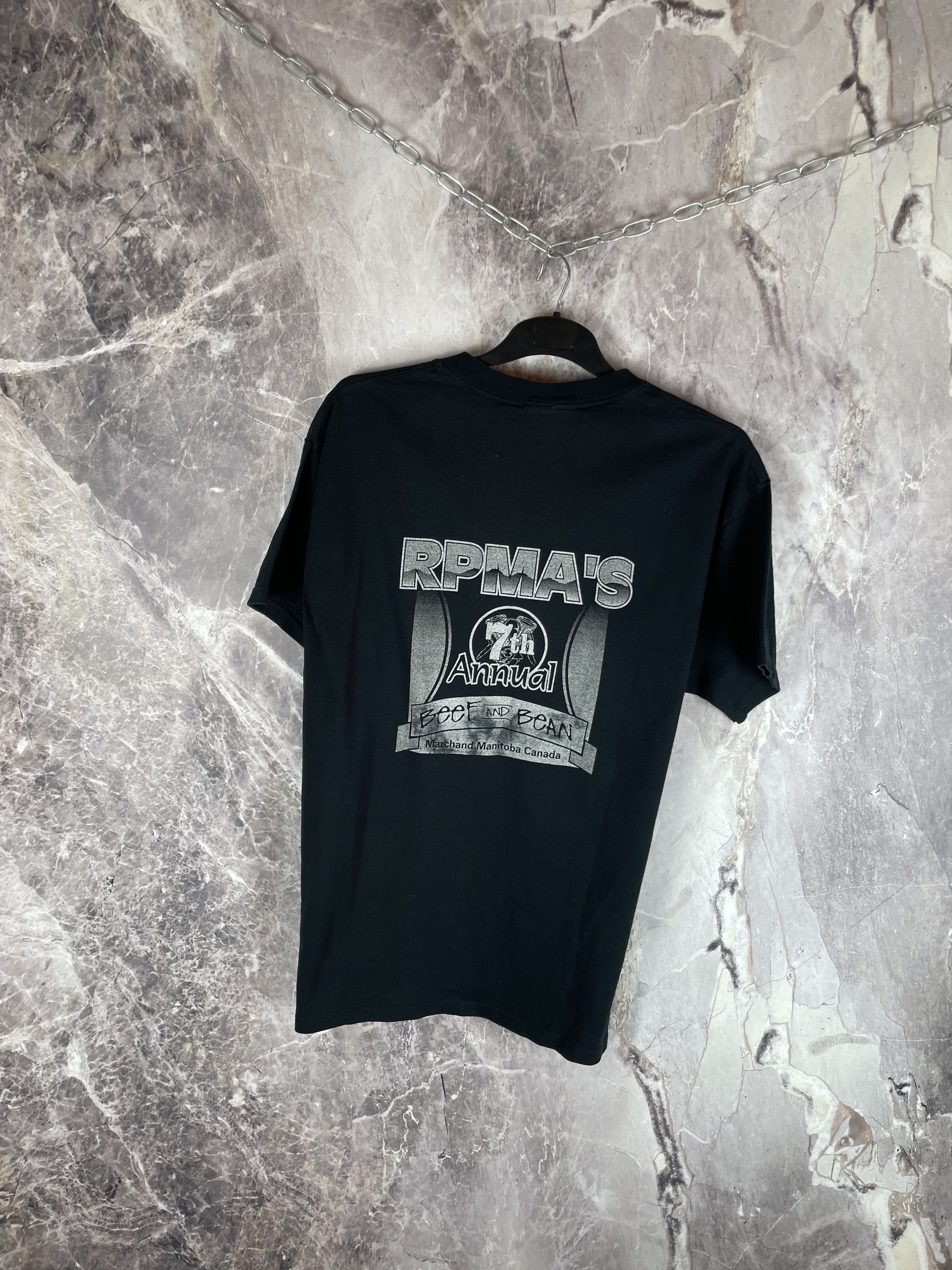 Vintage Steel Thunder Y2K Ride Hard or Stay Home T-shirt Size US XL / EU 56 / 4 - 7 Thumbnail