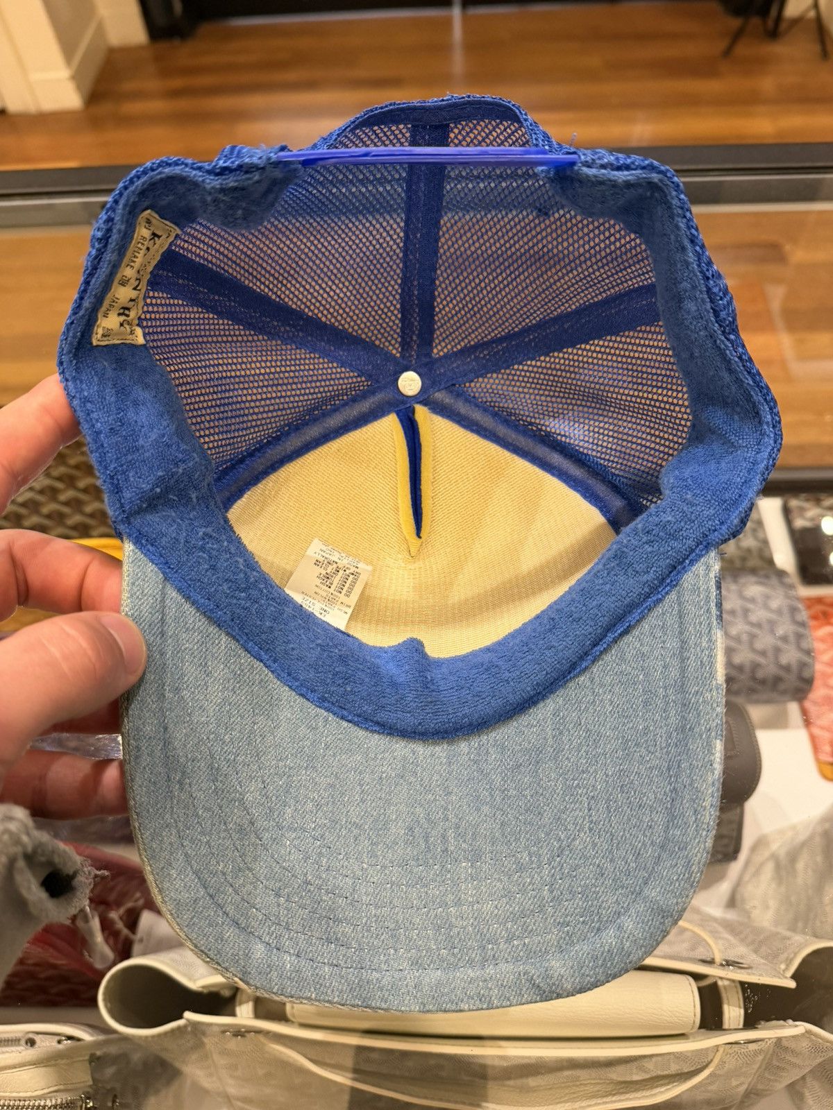 Kapital Kapital Denim Goods Trucker Hat Size ONE SIZE - 4 Thumbnail