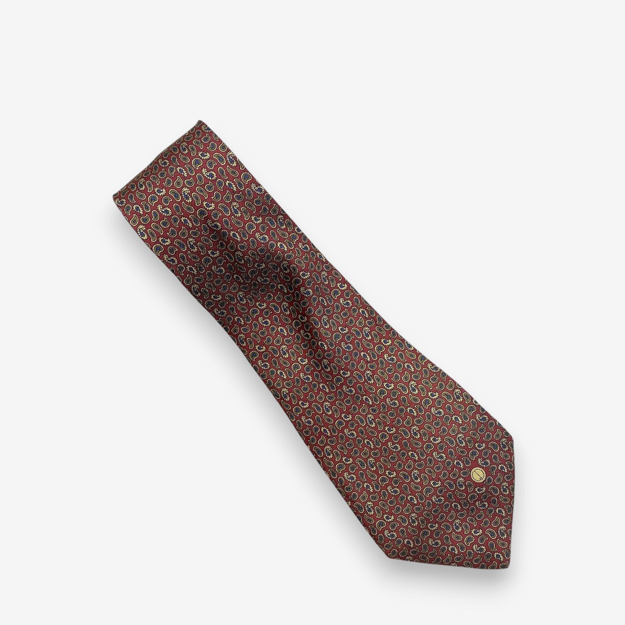 Alfred Dunhill Vintage Alfred Dunhill SILK Necktie Cravate Pure Silk Size ONE SIZE - 2 Thumbnail