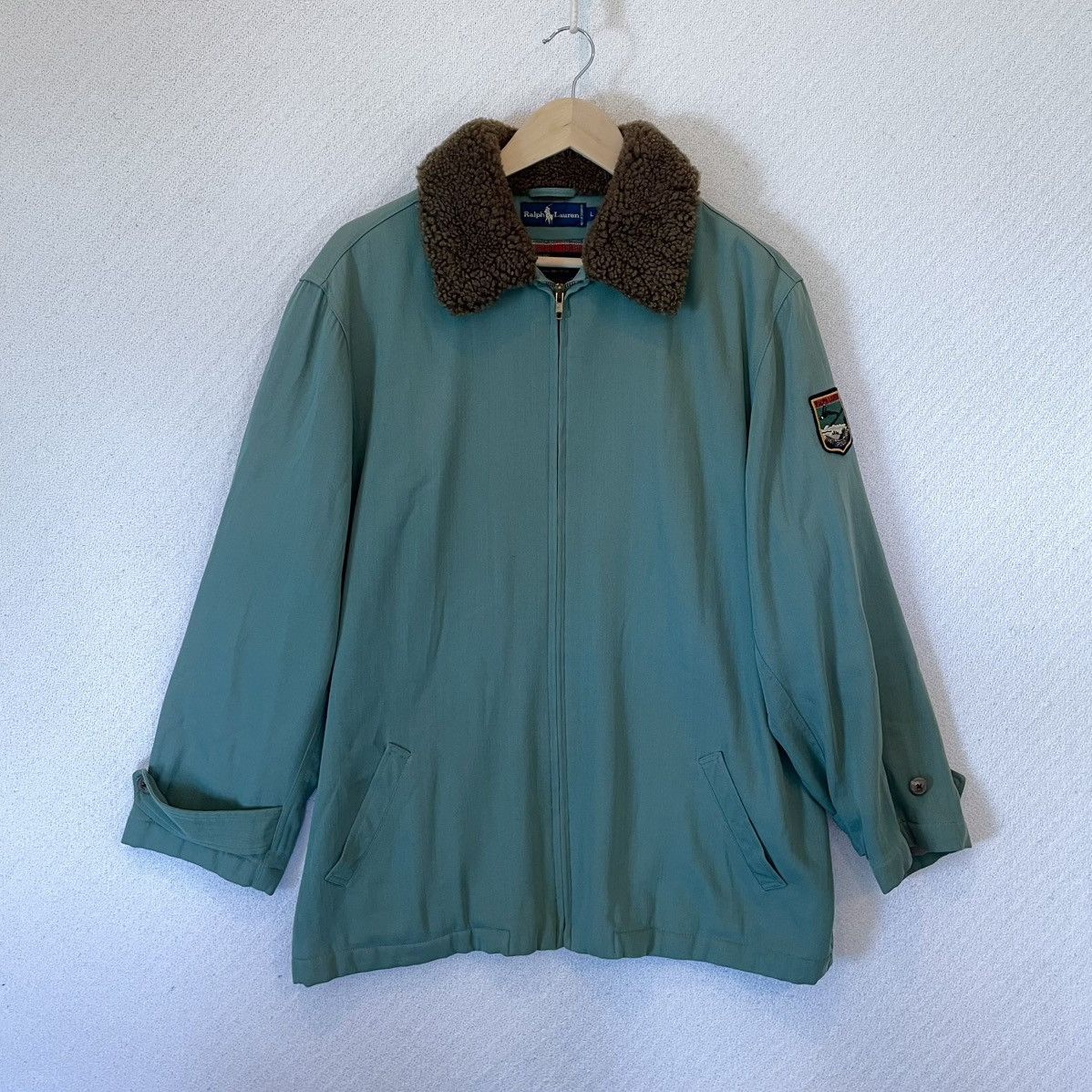Ralph Lauren Gabardine Suicide Ski Jacket 40s Style Reproduction Size US L / EU 52-54 / 3 - 8 Thumbnail