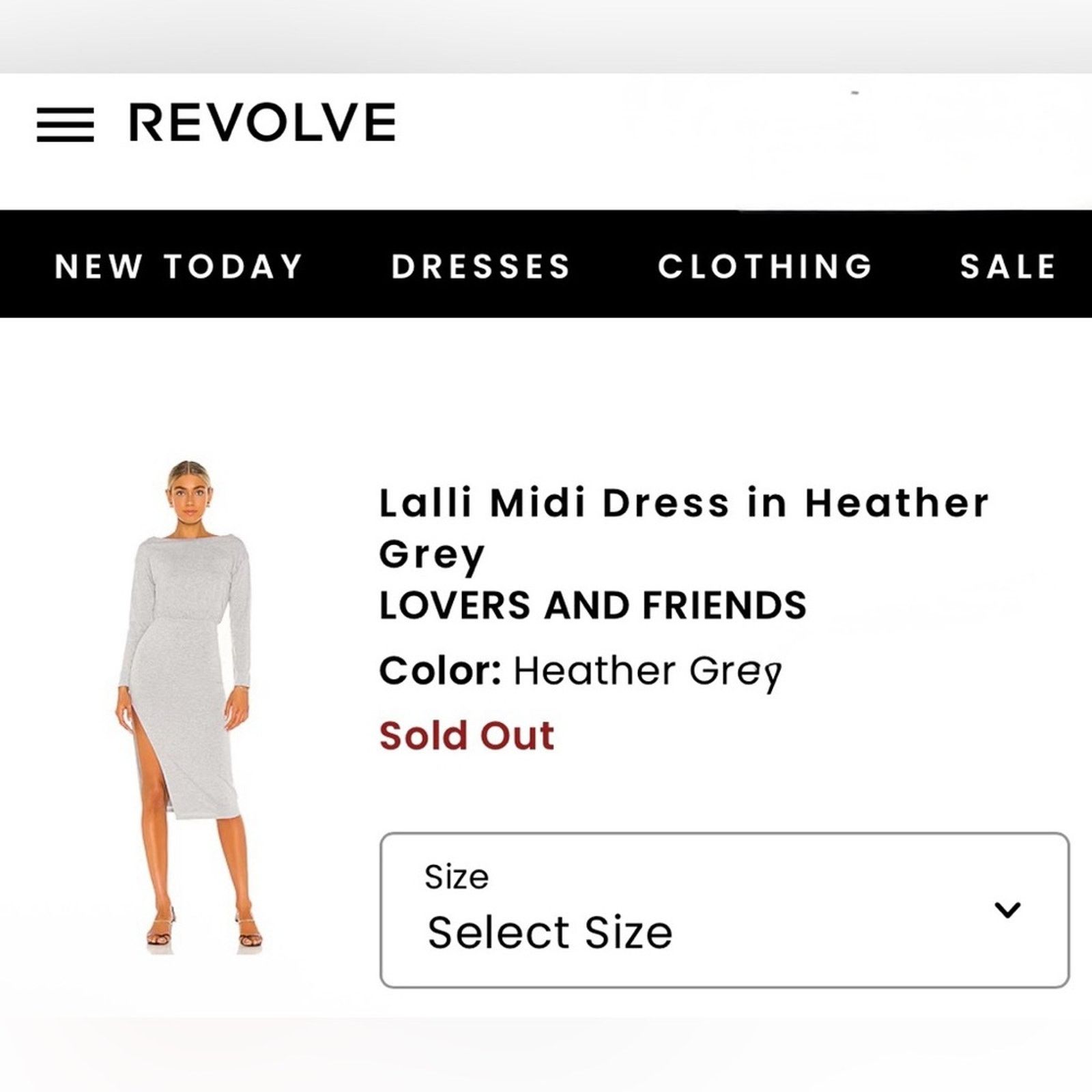 Other LOVERS + FRIENDS $178 Lalli Midi Dress Size Small Size S / US 4 / IT 40 - 4 Thumbnail