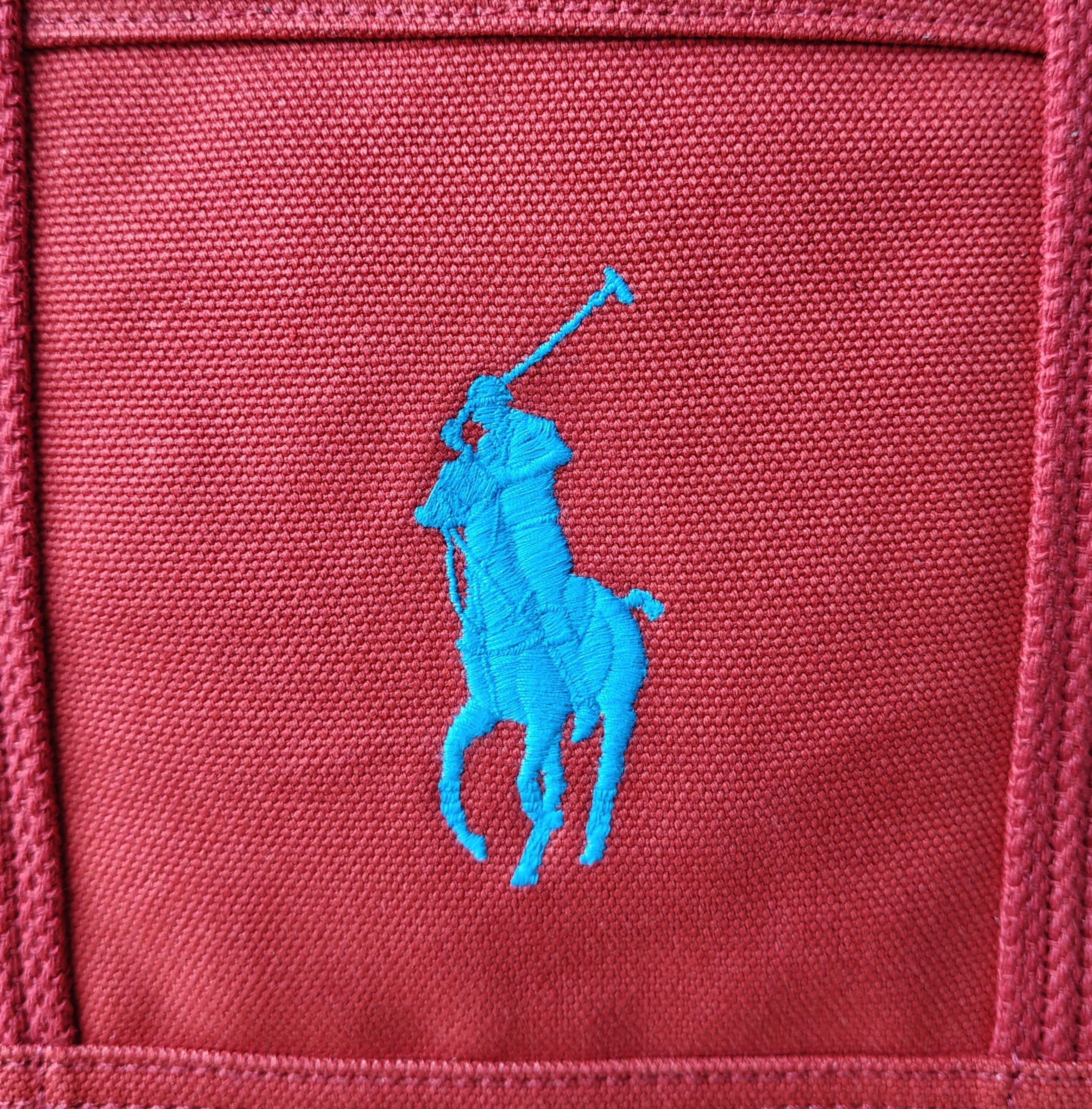 Polo Ralph Lauren Polo Ralph Lauren Canvas Medium Tote Free Shipping FTP/4015 Size ONE SIZE - 6 Thumbnail