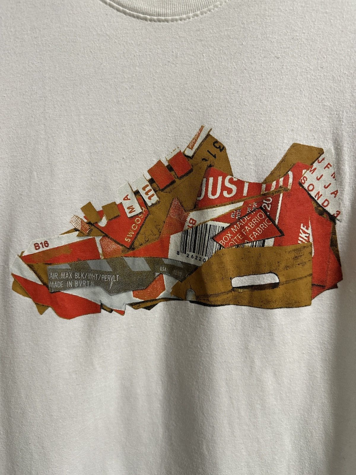 Nike Rare T-Shirt Nike Air Max Just Do It Big Logo Swoosh. Size US S / EU 44-46 / 1 - 2 Thumbnail