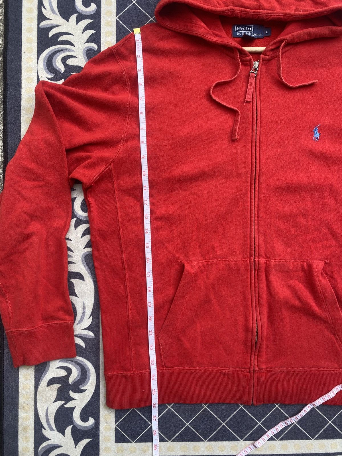 Polo Ralph Lauren Vintage "00s Y2K Polo Ralph Lauren Hoodie Size US L / EU 52-54 / 3 - 5 Thumbnail