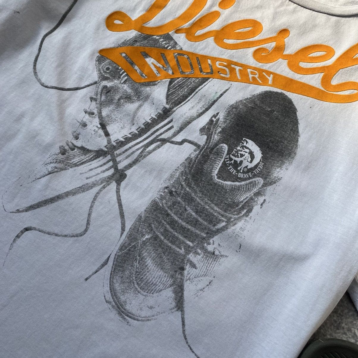 Diesel Vintage Diesel Biv Logo graphic y2k Streetwear opium tee Size US XL / EU 56 / 4 - 4 Thumbnail