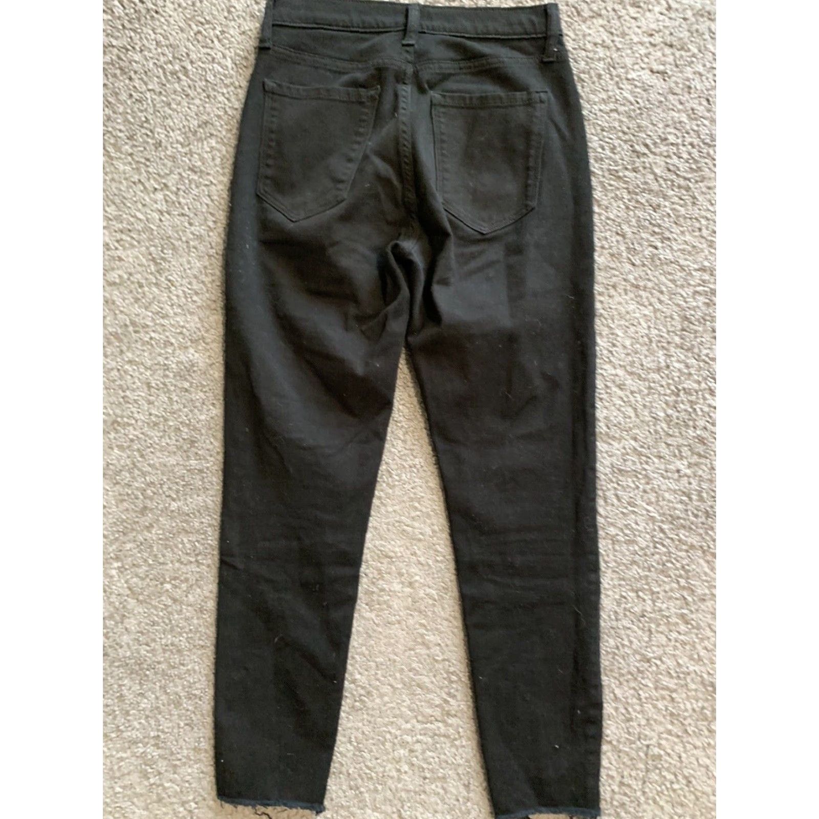 Banana Republic Banana Republic Jeans Black Mid Rise Skinny Womens Size 26 Premium Denim Stretch Size 26" / US 2 / IT 38 - 4 Thumbnail