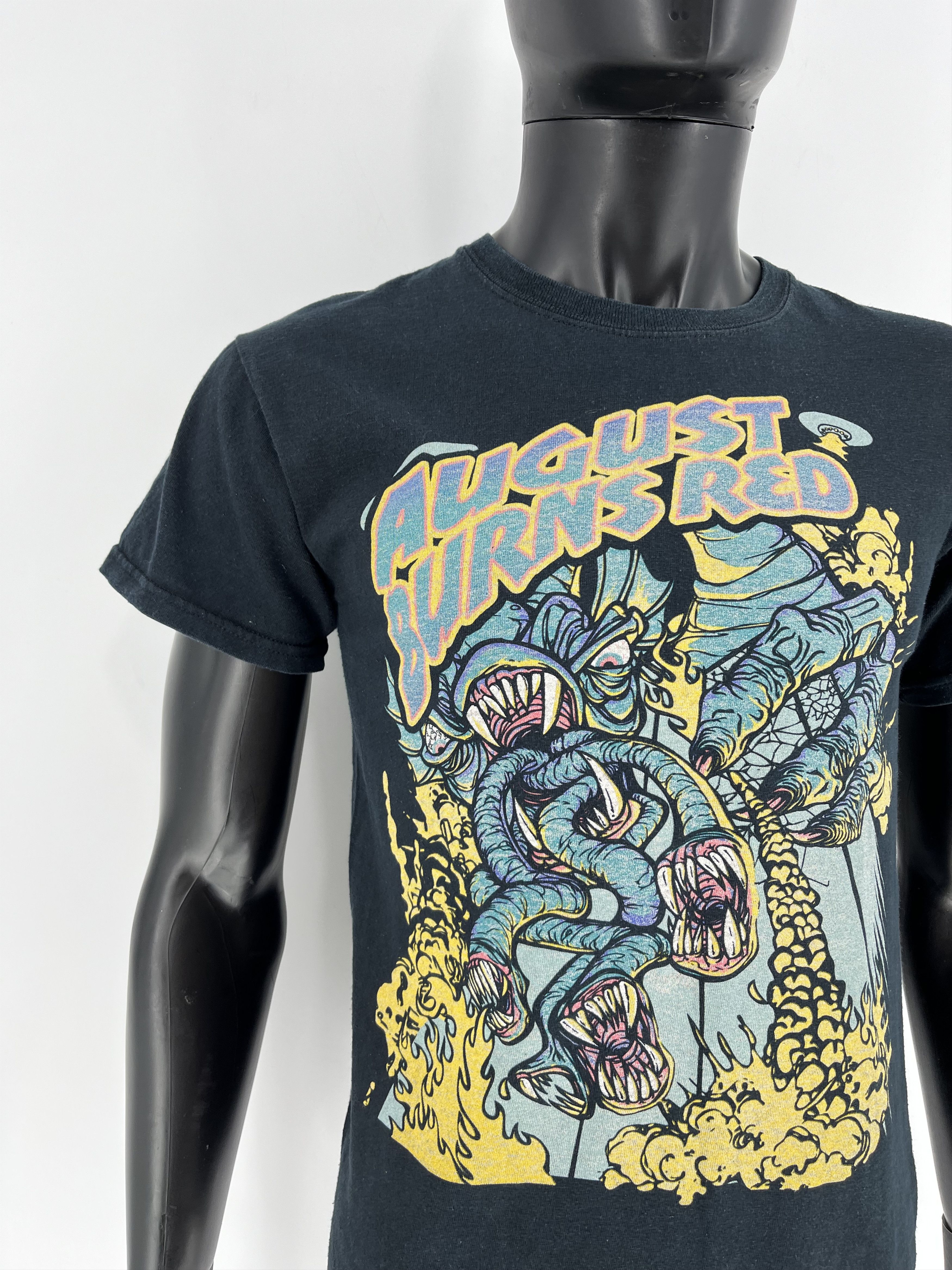 Band Tees × Vintage Vintage Y2K August Burns Red Monsters T Shirt Size US S / EU 44-46 / 1 - 6 Thumbnail
