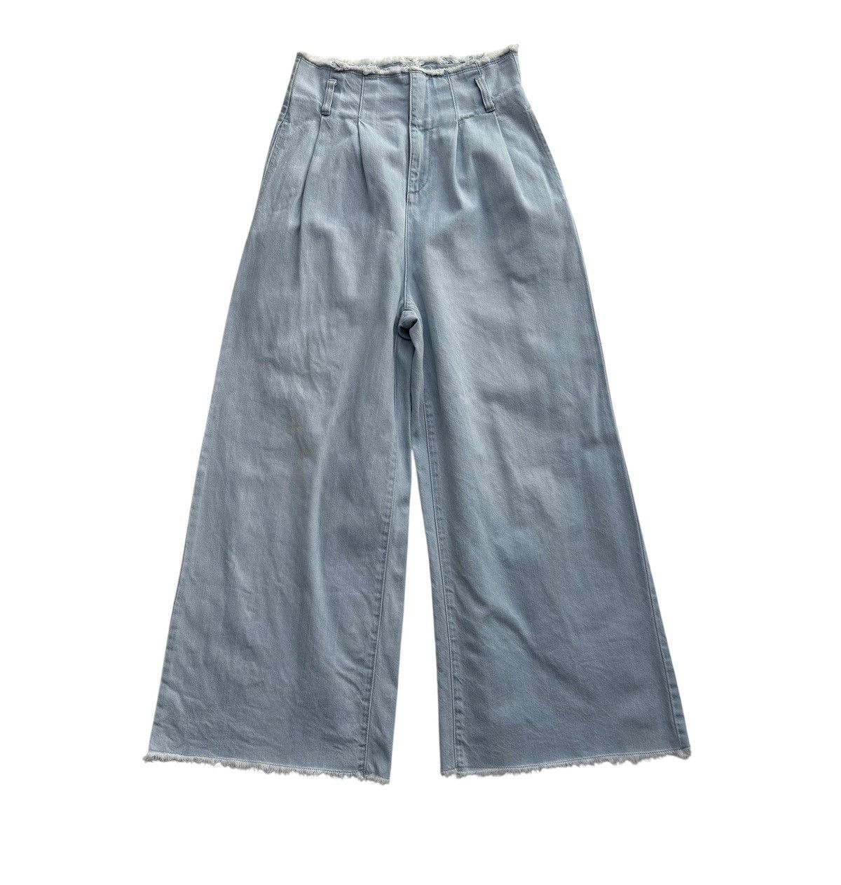 Lowrys Farm Women Wide Leg Flared Denim Pants