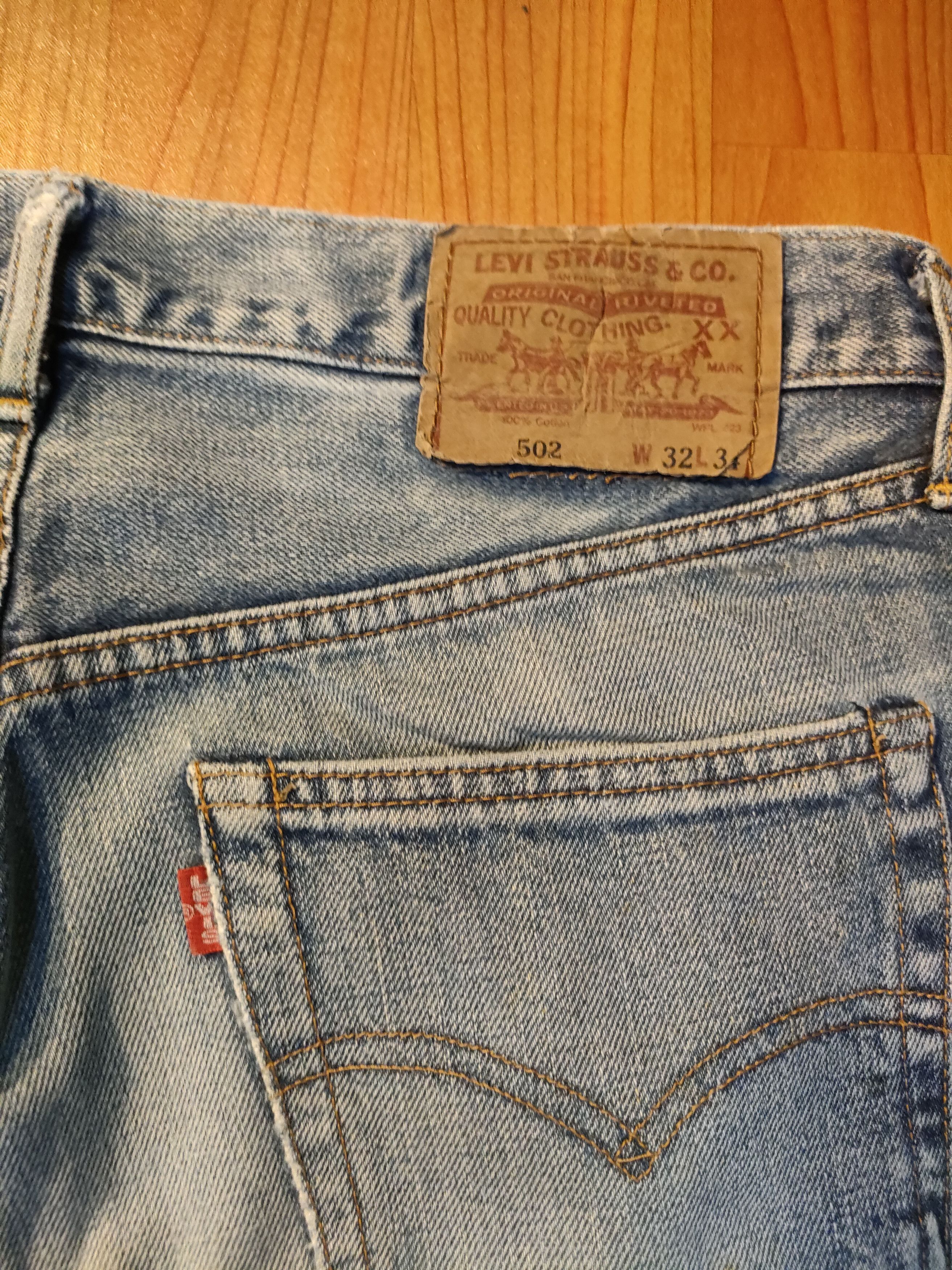 Levi's Vintage Clothing × Vintage Vintage Levi's 502 Selvedge Jeans Size US 32 / EU 48 - 2 Thumbnail