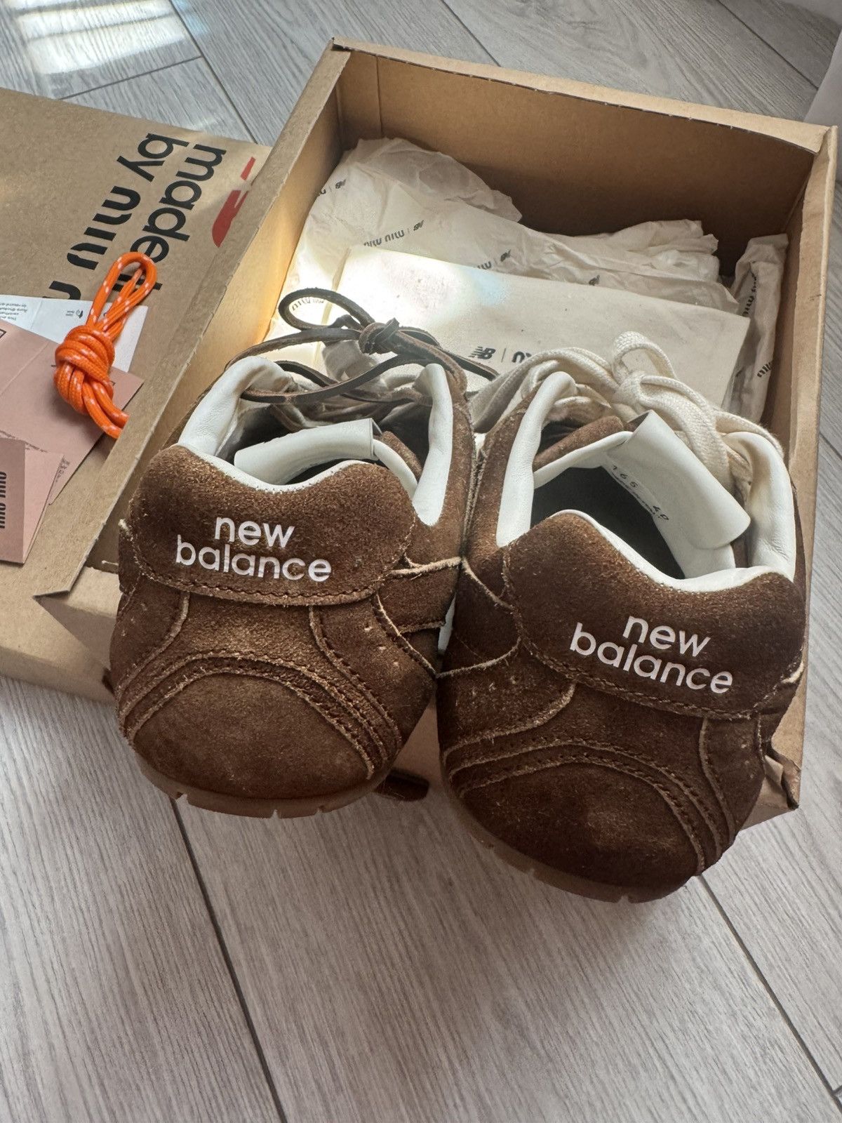 Miu Miu × New Balance New Miu Miu X NB sneakers IT40 Size US 10 / IT 40 - 4 Thumbnail