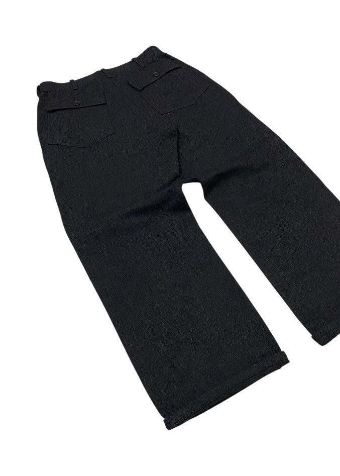 Vintage × Yohji Yamamoto Vintage A.A.R Yohji Yamamoto Wool Baker Pants Size US 30 / EU 46 - 20 Thumbnail