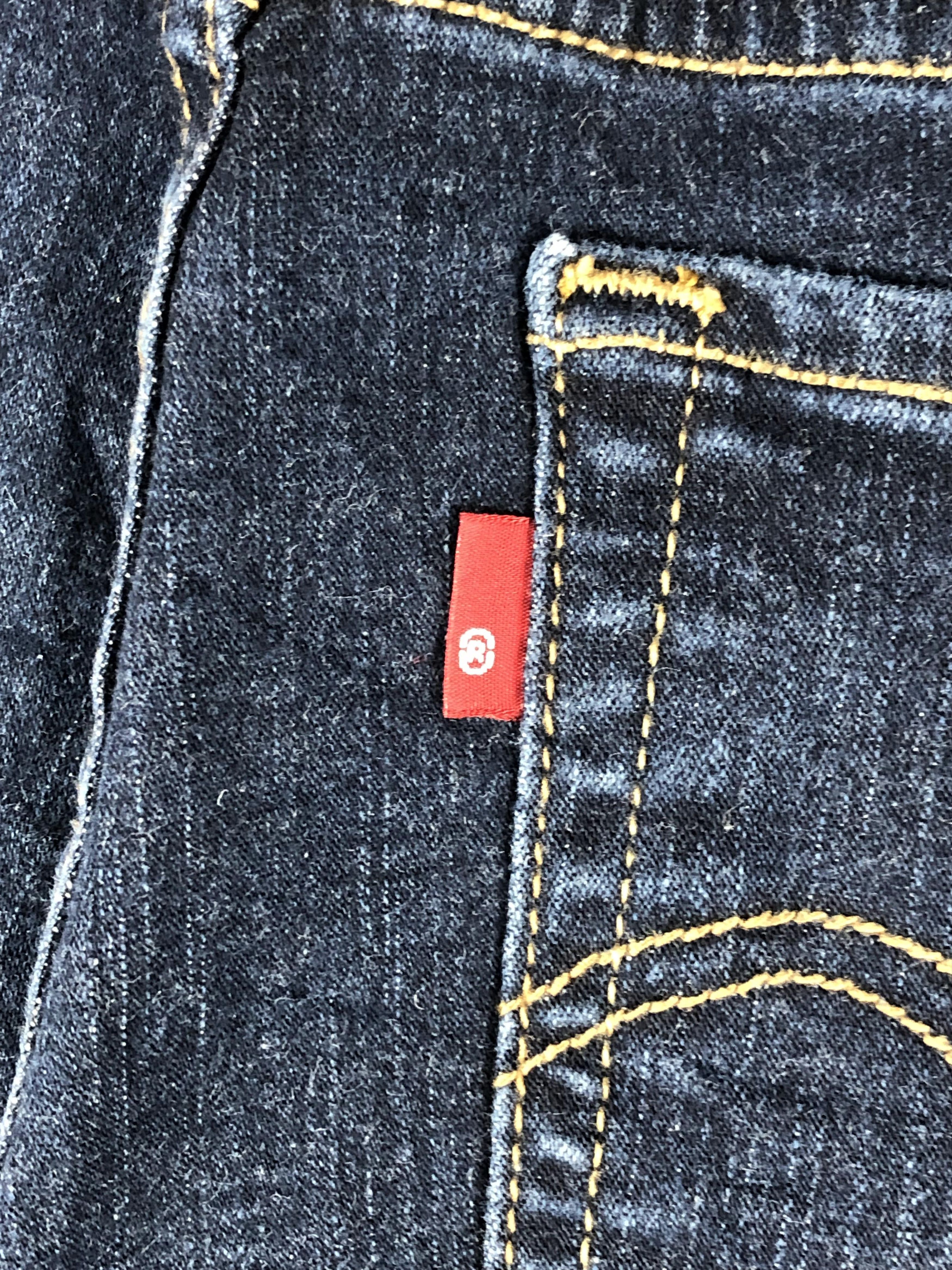 Levi's Vintage Levis Dark Blue Bootcut Bell Bottom Jeans DP2230 Size US 27 - 6 Thumbnail