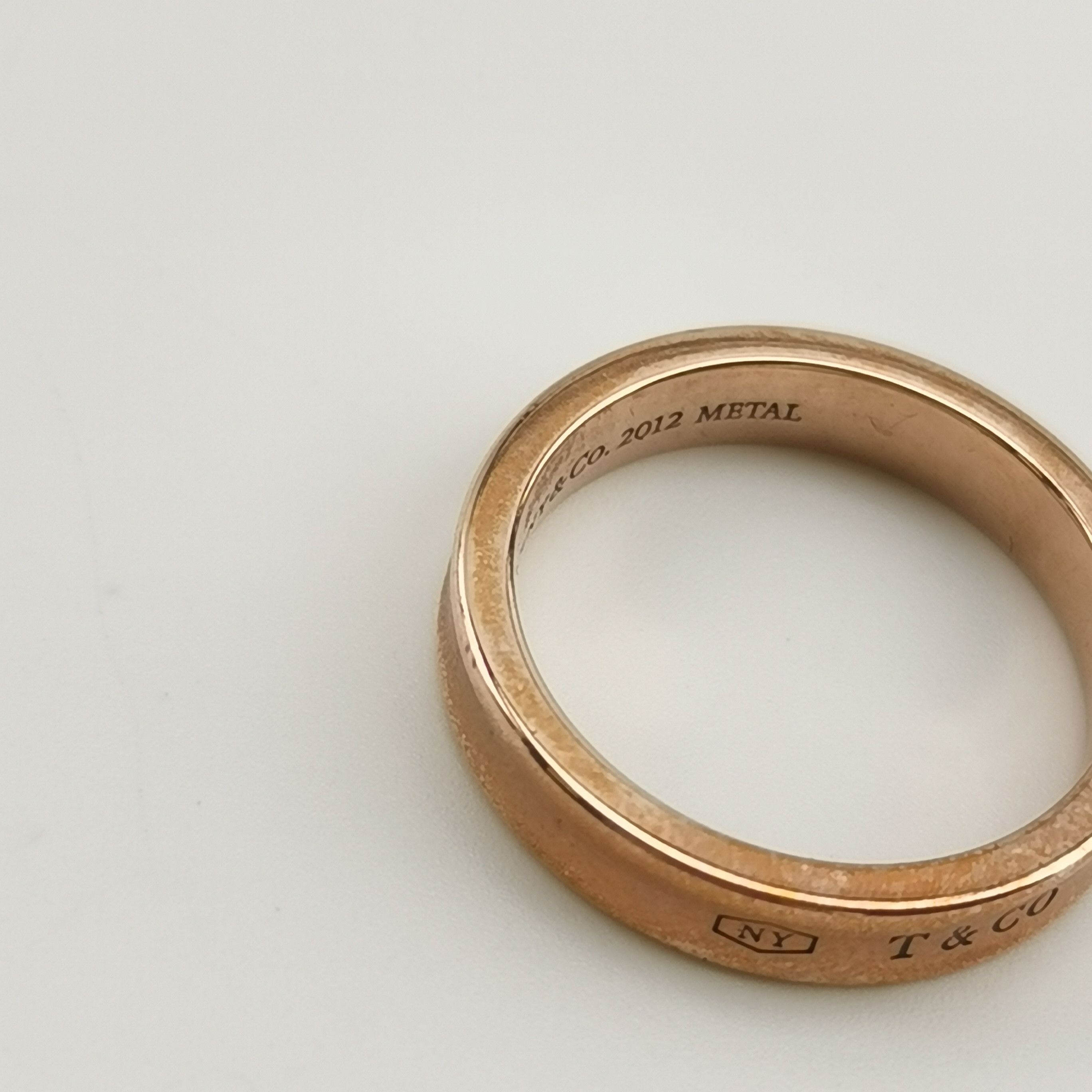 Tiffany & Co. Tiffany & Co. 1837 founding year engraved ring size 16 -z25 Size ONE SIZE - 4 Thumbnail