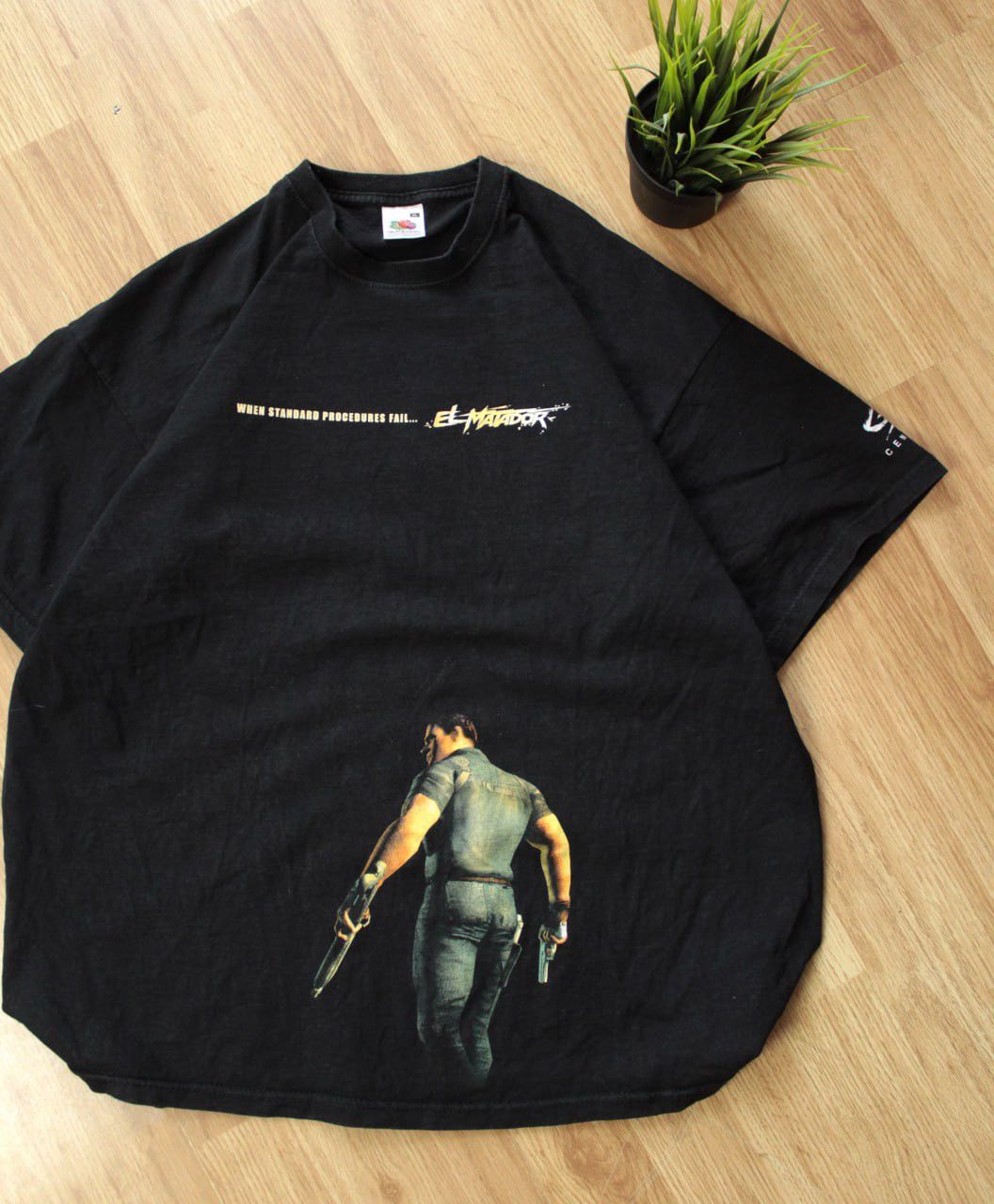 Apple 🔥 RARE 2006 El Matador Vintage T Shirt Game Cenega Windows Size US XL / EU 56 / 4 - 1 Thumbnail