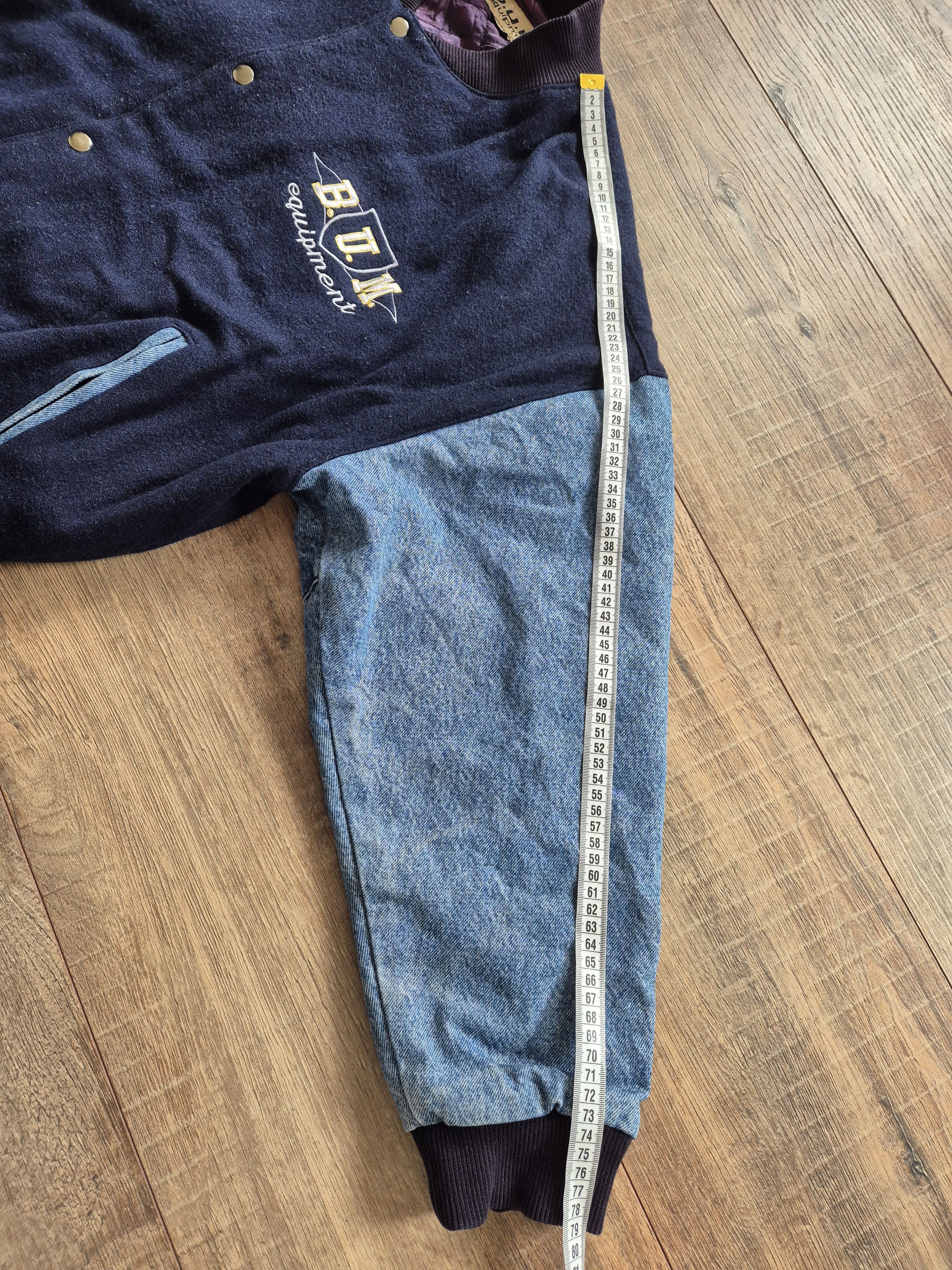 B.U.M Equipment 90' Vintage jacket wol denim jas BUM Size US L / EU 52-54 / 3 - 6 Thumbnail