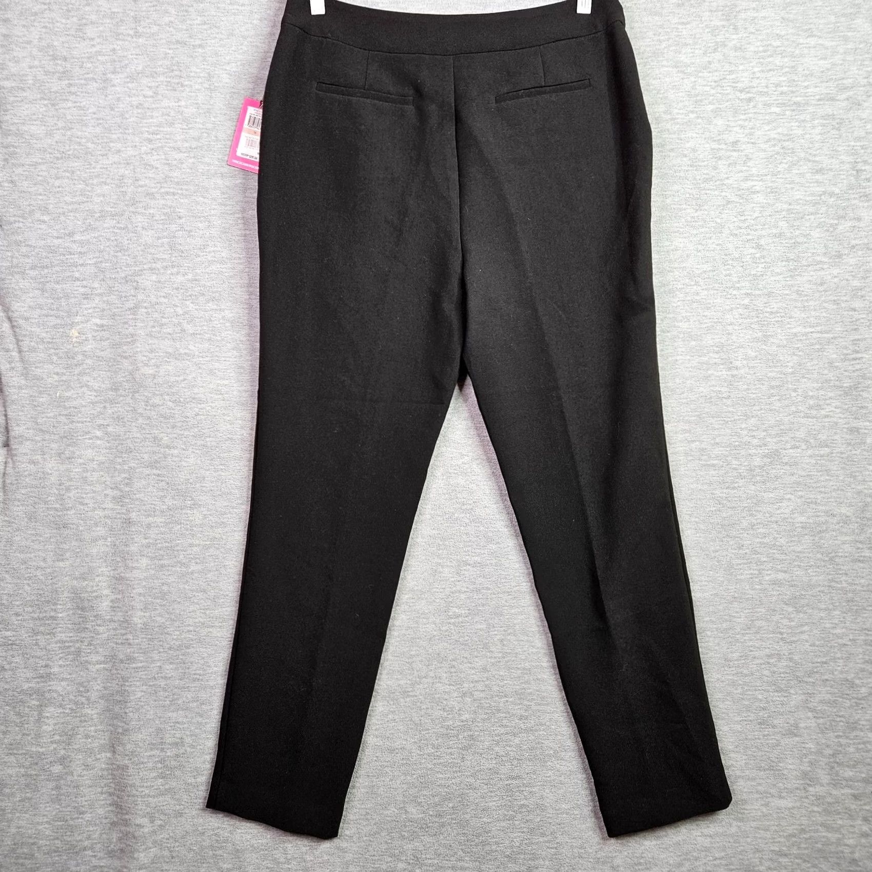 Vince Camuto Vince Camuto Pants Women Size 12 Black Slim Career Dress Pants NWT Size 34" / US 12 / IT 48 - 2 Thumbnail