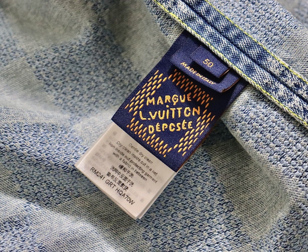 Louis Vuitton lv Louis Vuitton 24ss Denim Jacket size50 Size US M / EU 48-50 / 2 - 9 Thumbnail