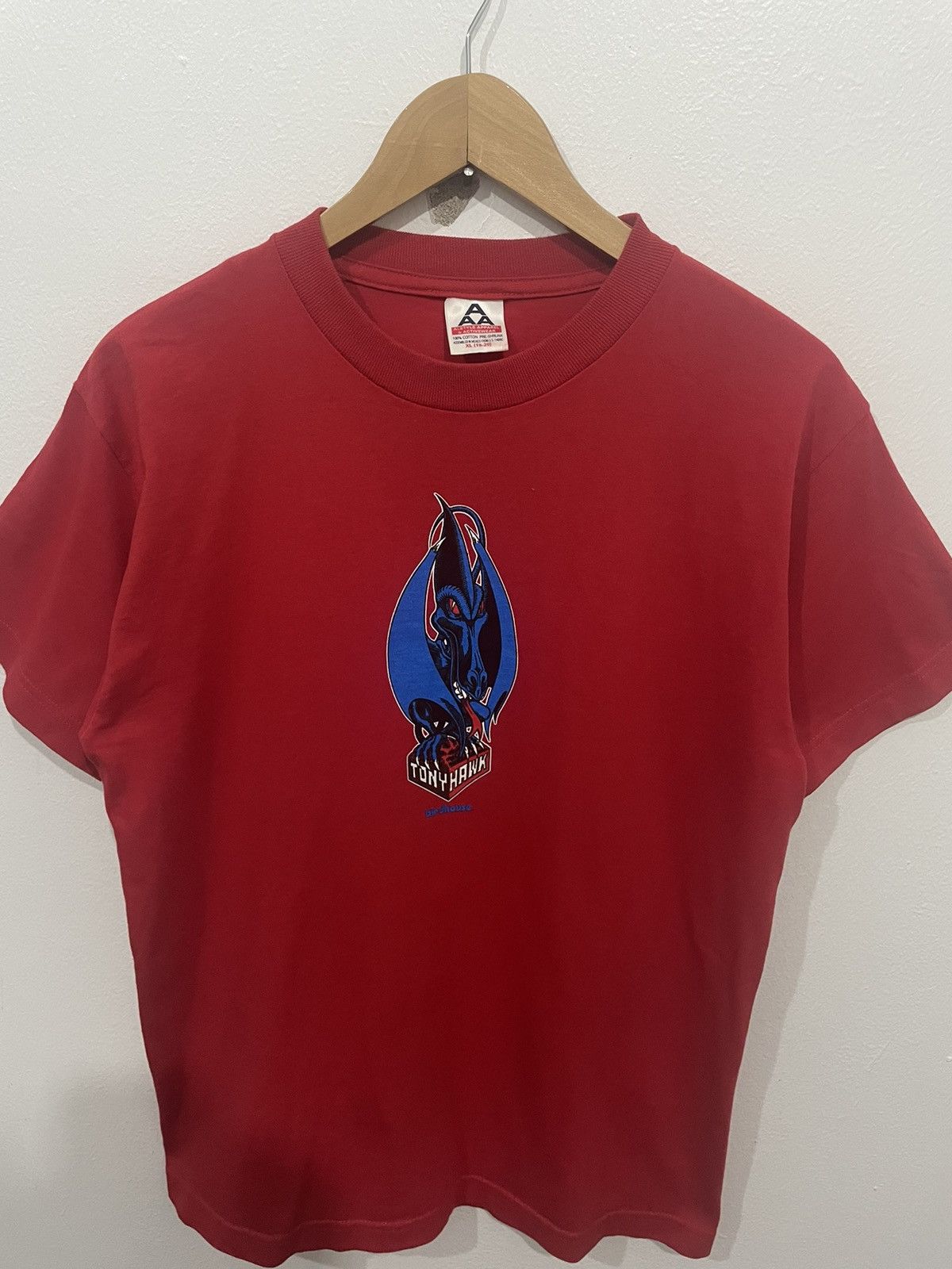 Shorty's Skateboards × Tony Hawk VINTAGE BIRDHOUSE TONY HAWK SKATE TEE POWELL PERALTA Size US L / EU 52-54 / 3 - 2 Thumbnail