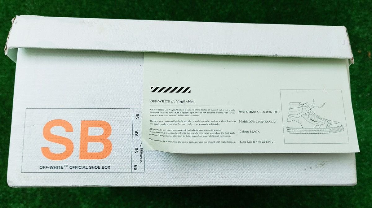 Off-White Shoes Off White Court 3.0 Size US 8 / EU 41 - 8 Thumbnail