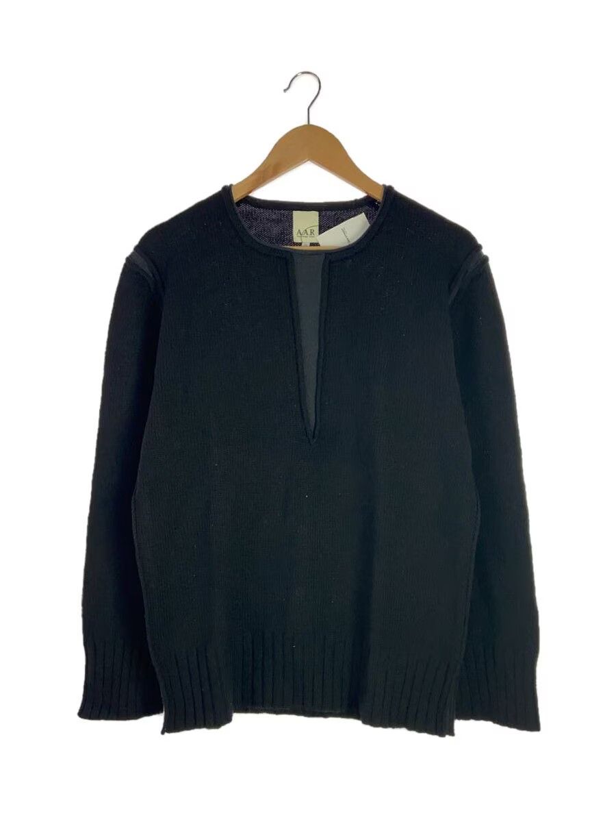 Reconstructed Exposed Seam Wool Knit Sweater