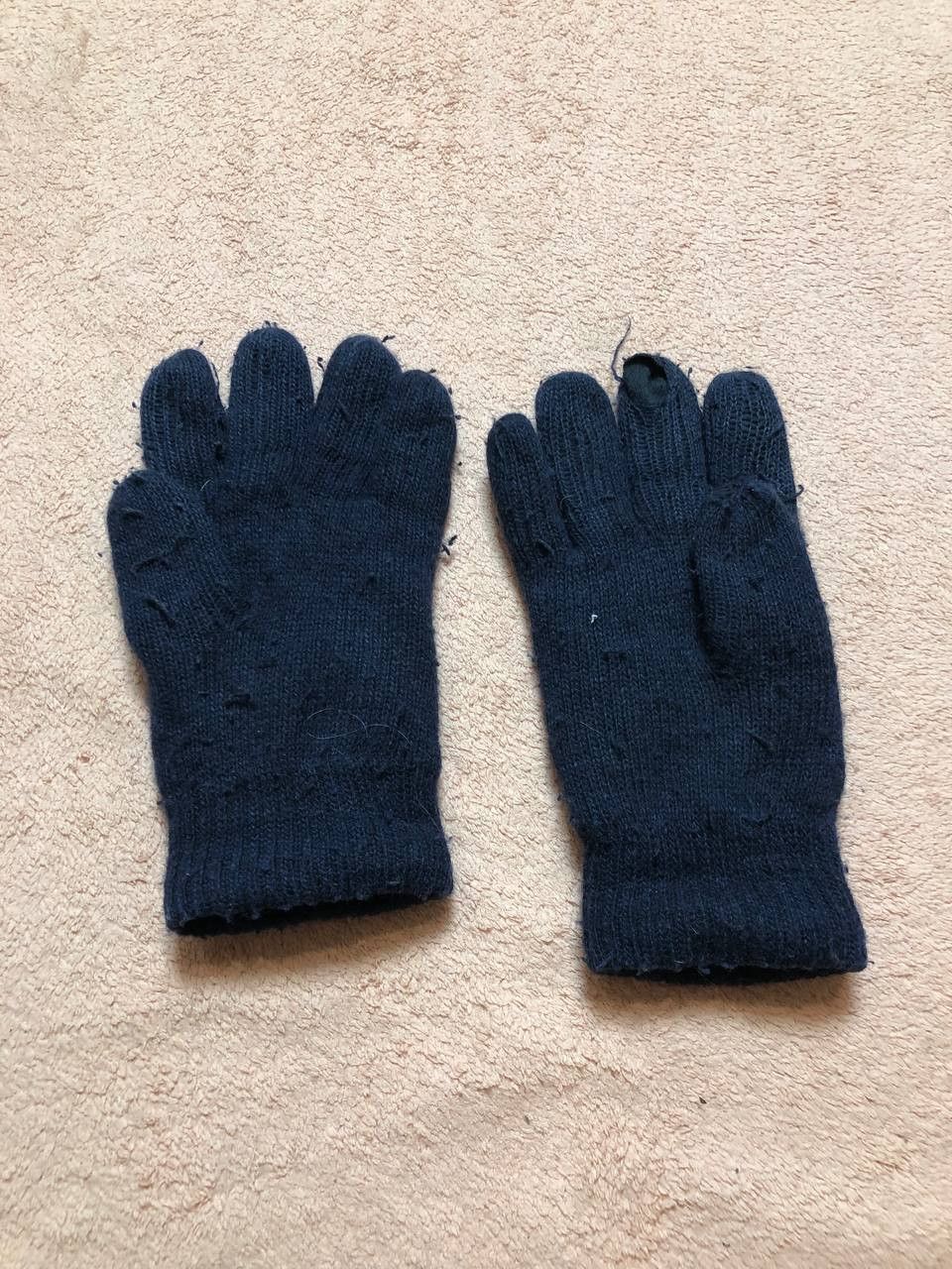 Barbour Vintage blue Gloves Barbour one size logo streetwear Size ONE SIZE - 21 Thumbnail
