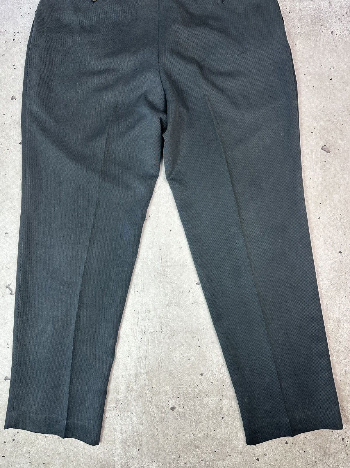 Burberry Vintage Burberry Golf Straight Green-Grey Rayon Chino Pants Size US 38 / EU 54 - 9 Thumbnail