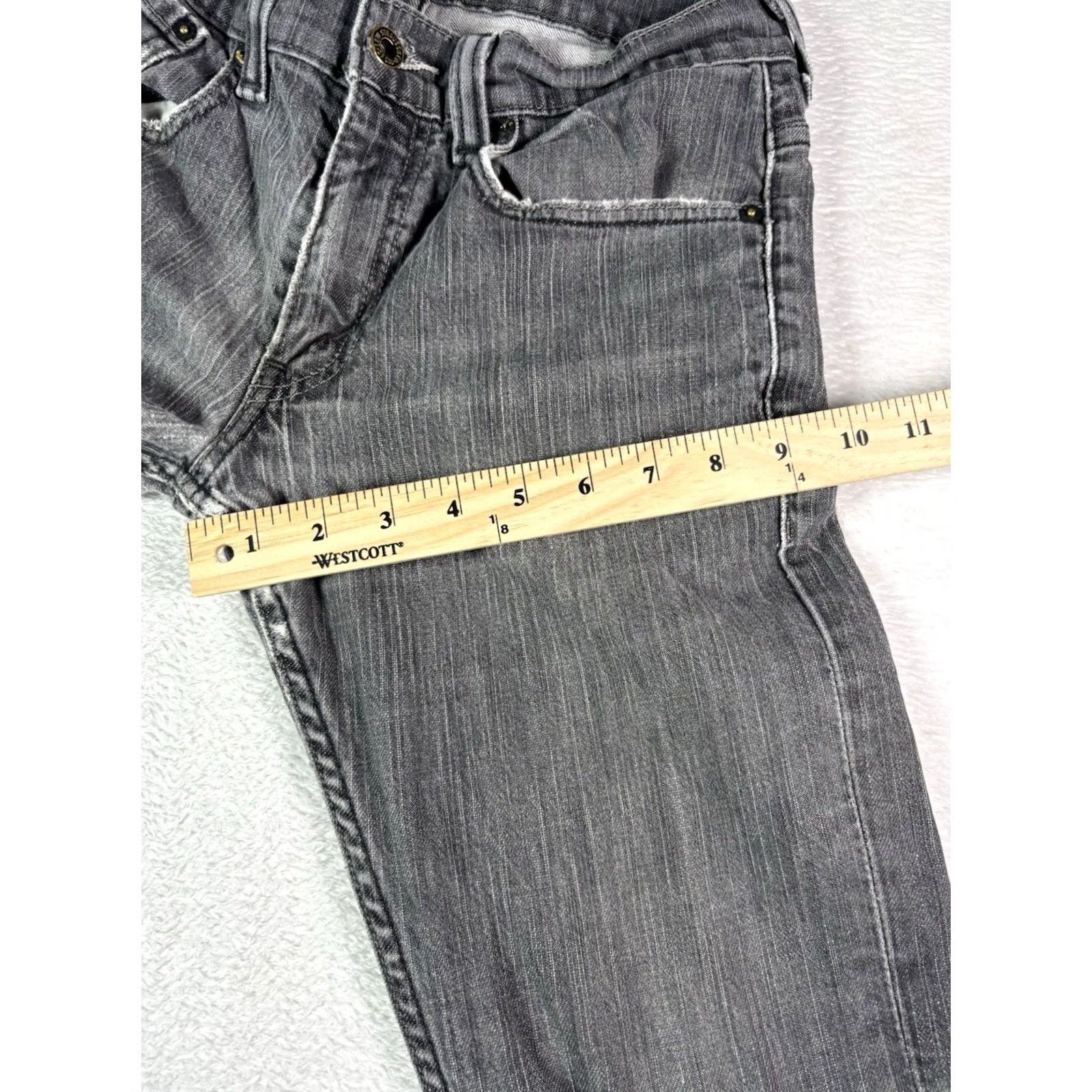 Levi's Levi's 511 Men's Jeans Slim Skinny Black Denim 32x30 Distressed Stretch Denim USA Logo 5-Pocket Style Zipper Button Shirt? Size US 32 / EU 48 - 6 Thumbnail
