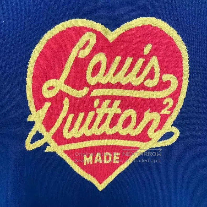 Louis Vuitton Louis Vuitton Nigo co-branded love logo knitted short slee Size US M / EU 48-50 / 2 - 5 Thumbnail